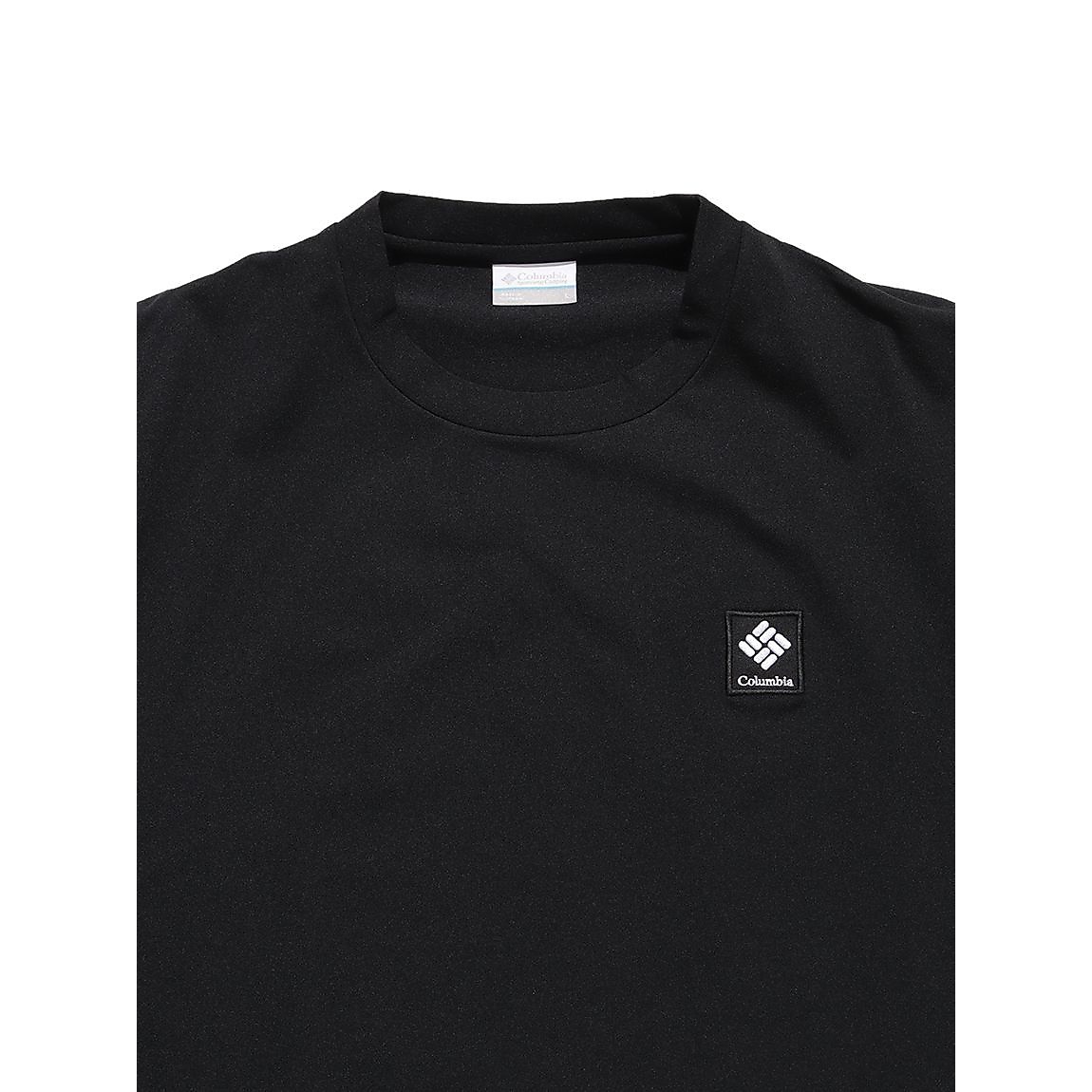 レイリバースプリットラグラングラフィックショートスリーブTシャツ