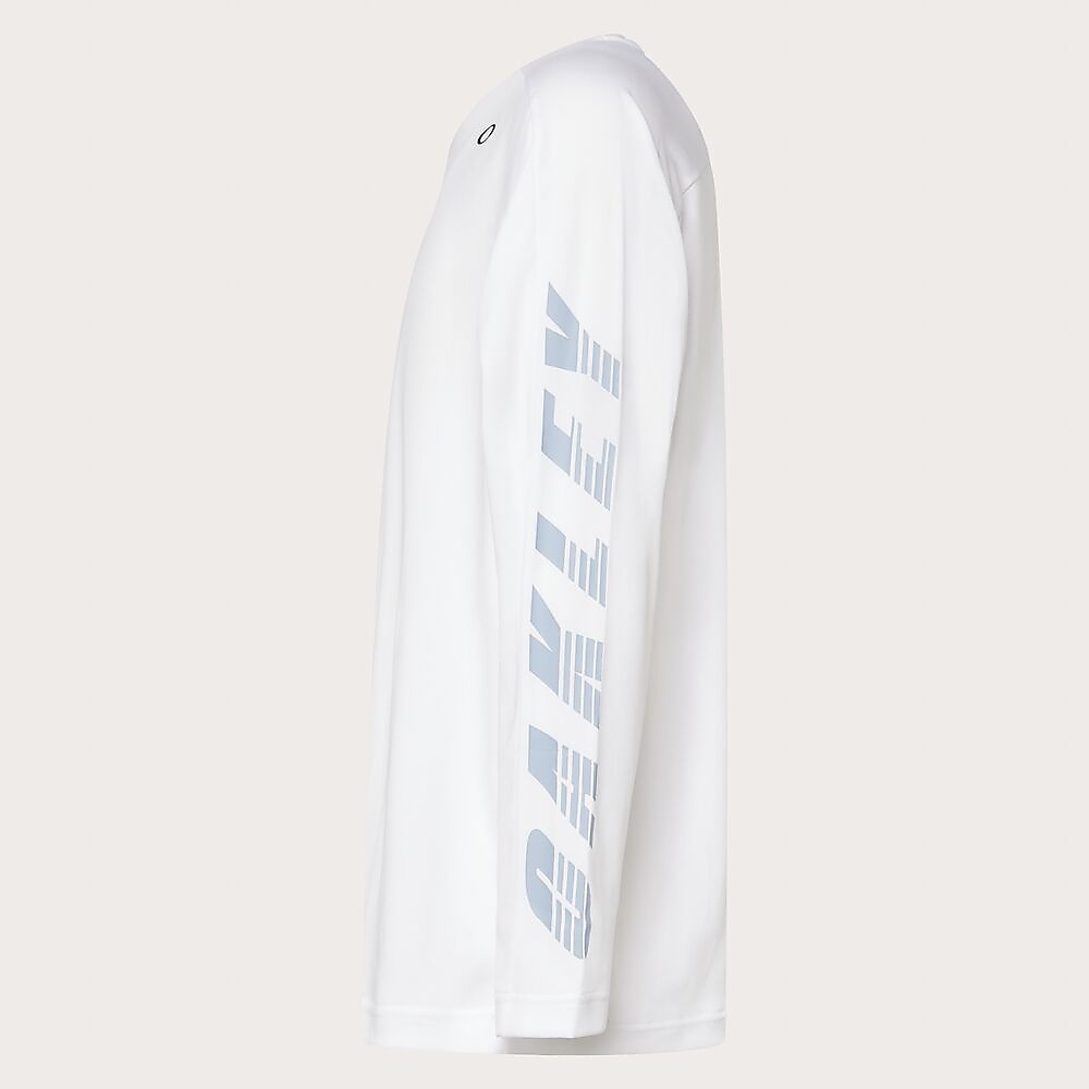 SLANT LOGO PRINT L/S TEE 12.0