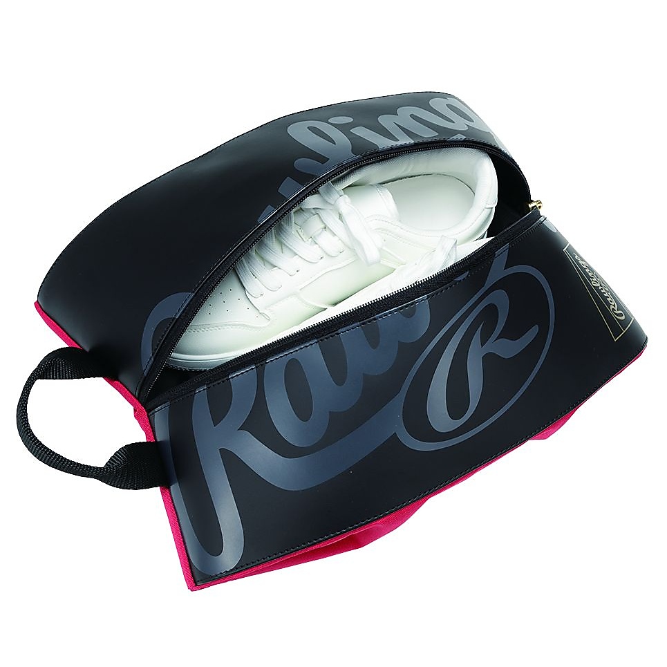 シューズケース - ブラック/レッド