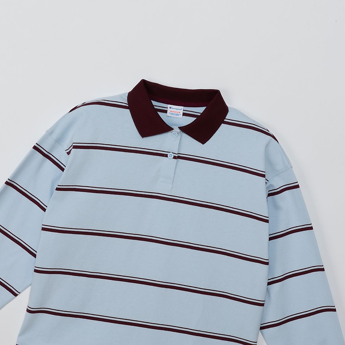 LS BORDER POLO SHIRT