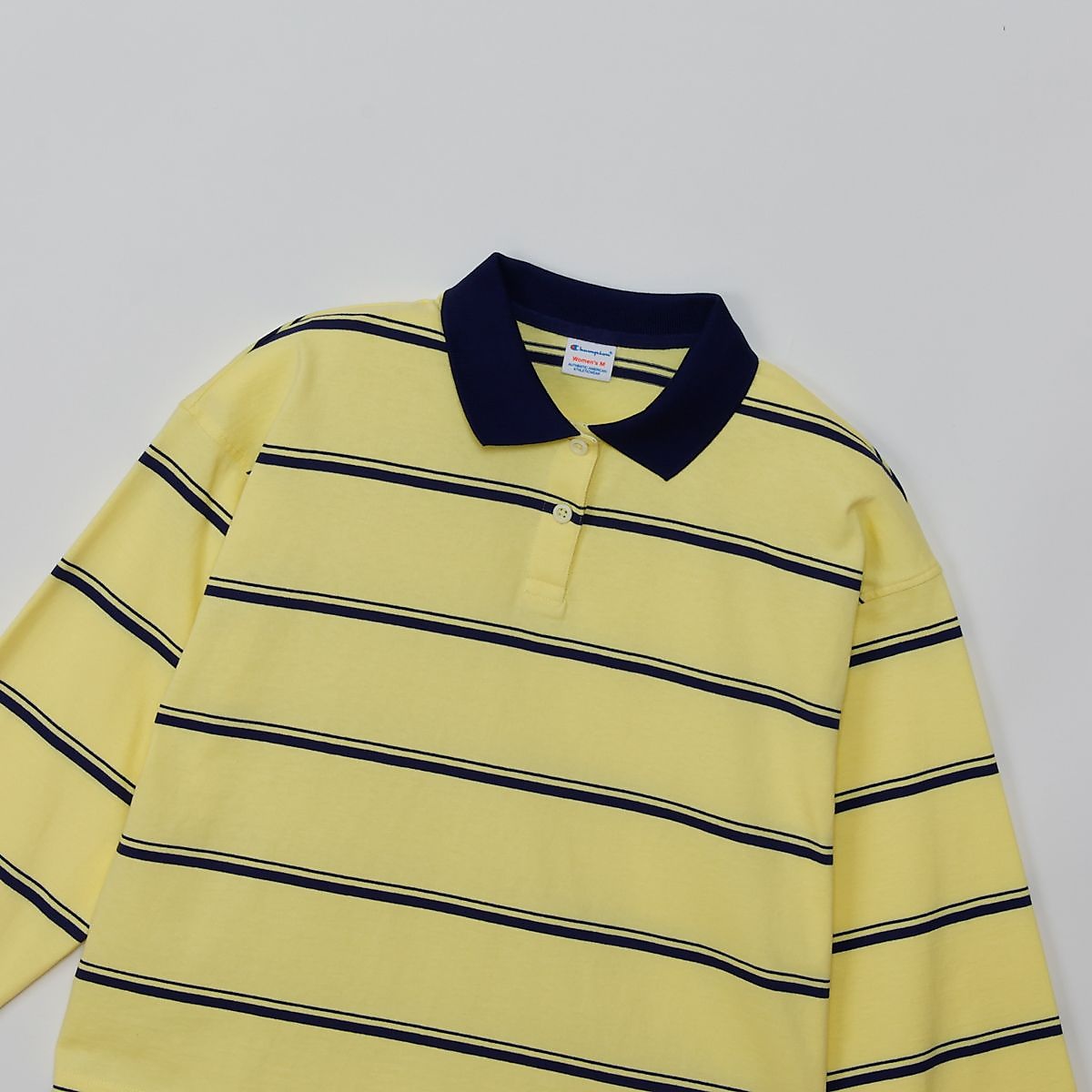LS BORDER POLO SHIRT