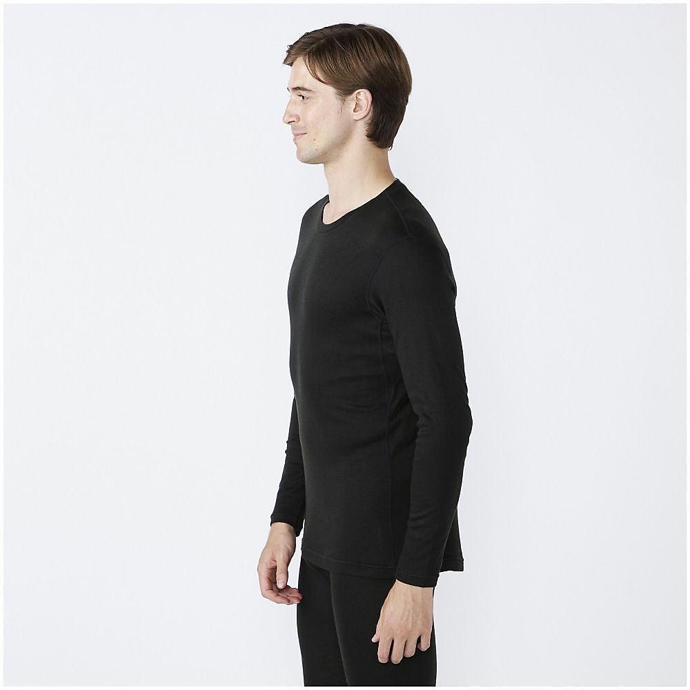 プレミアホットインナー　ブレスサーモ　中厚 for Daily クルー長袖M