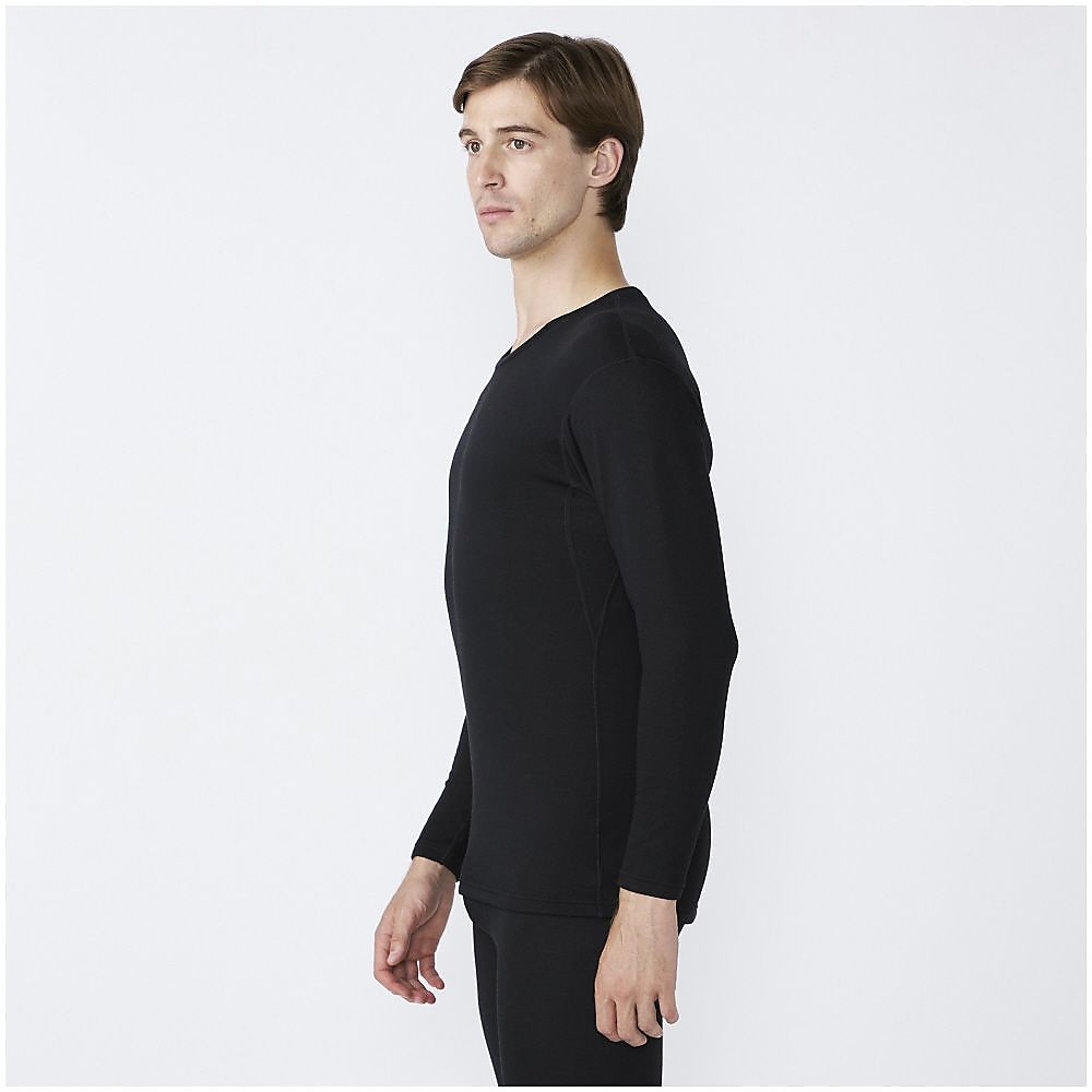 プレミアホットインナー　ブレスサーモ　厚手 for Active クルー長袖M