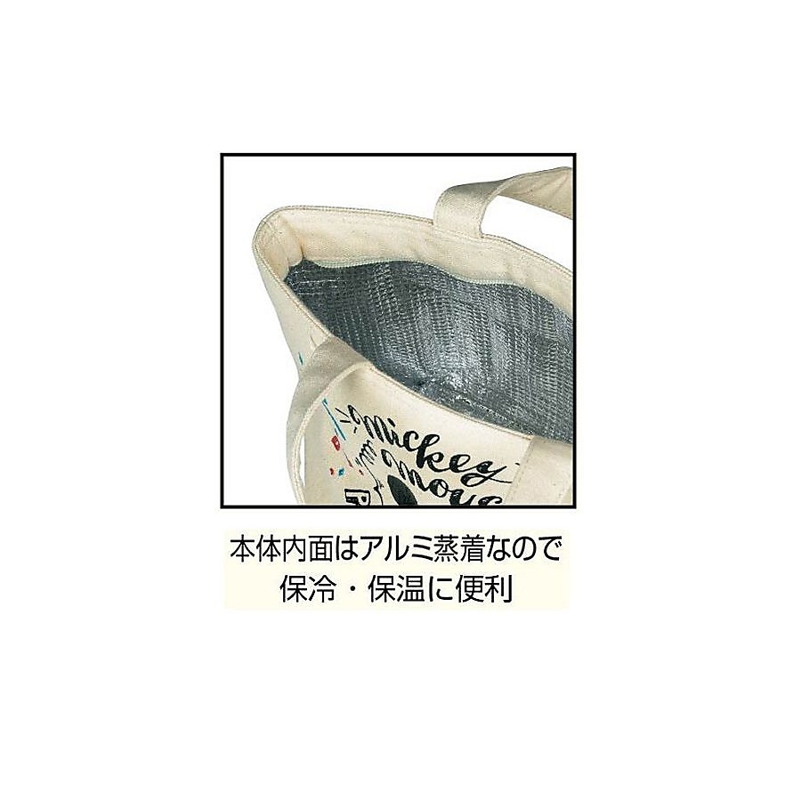 ディズニー ミニトートクーラーバッグ(ミッキーマウス/フェイス)