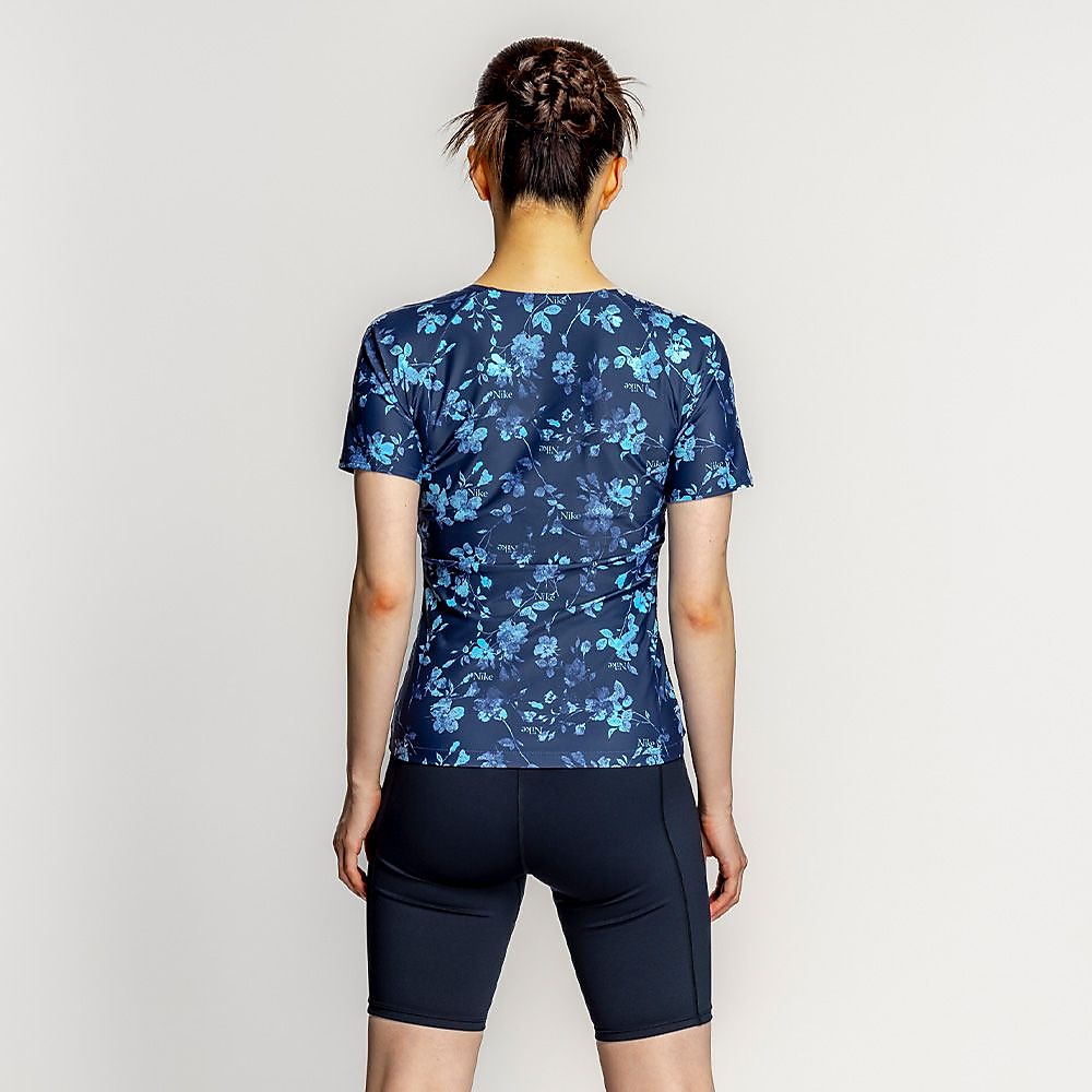 ナイキ FA25 総柄ジップ付き半袖セパレーツ