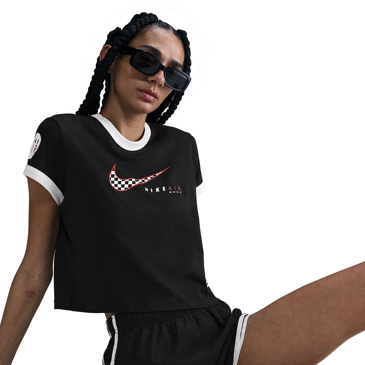 ナイキ ウィメンズ NSW クラブMOTO RGR S/S Tシャツ