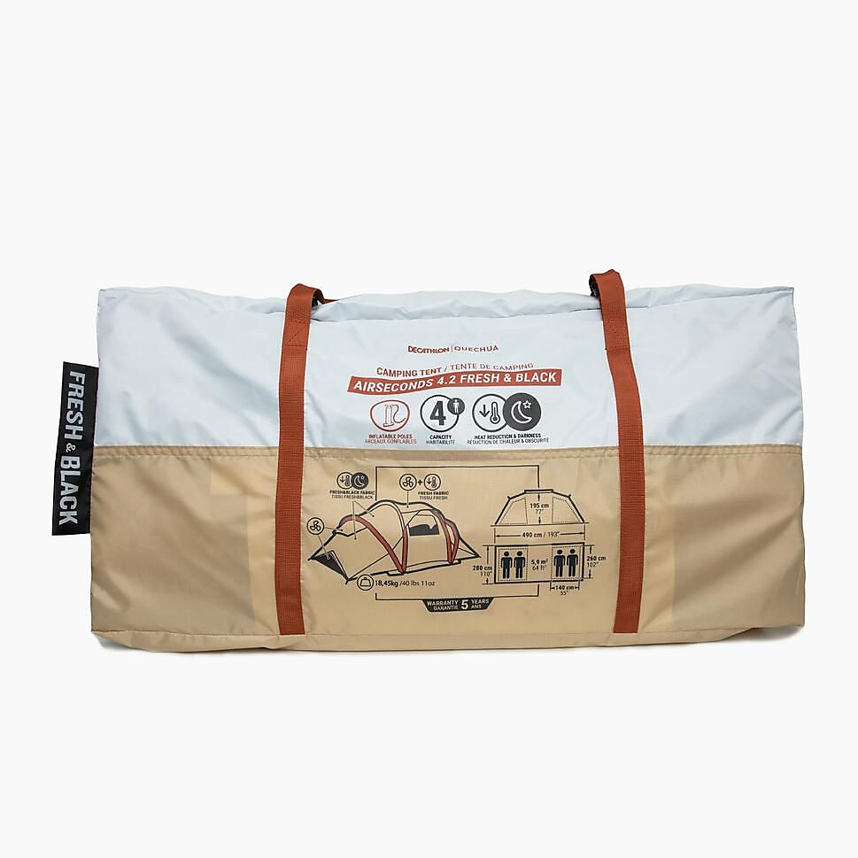 エアーフレーム2ルームテント4人用