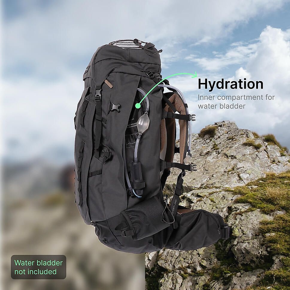 ハイキングメンズバックパック50－60LKAK