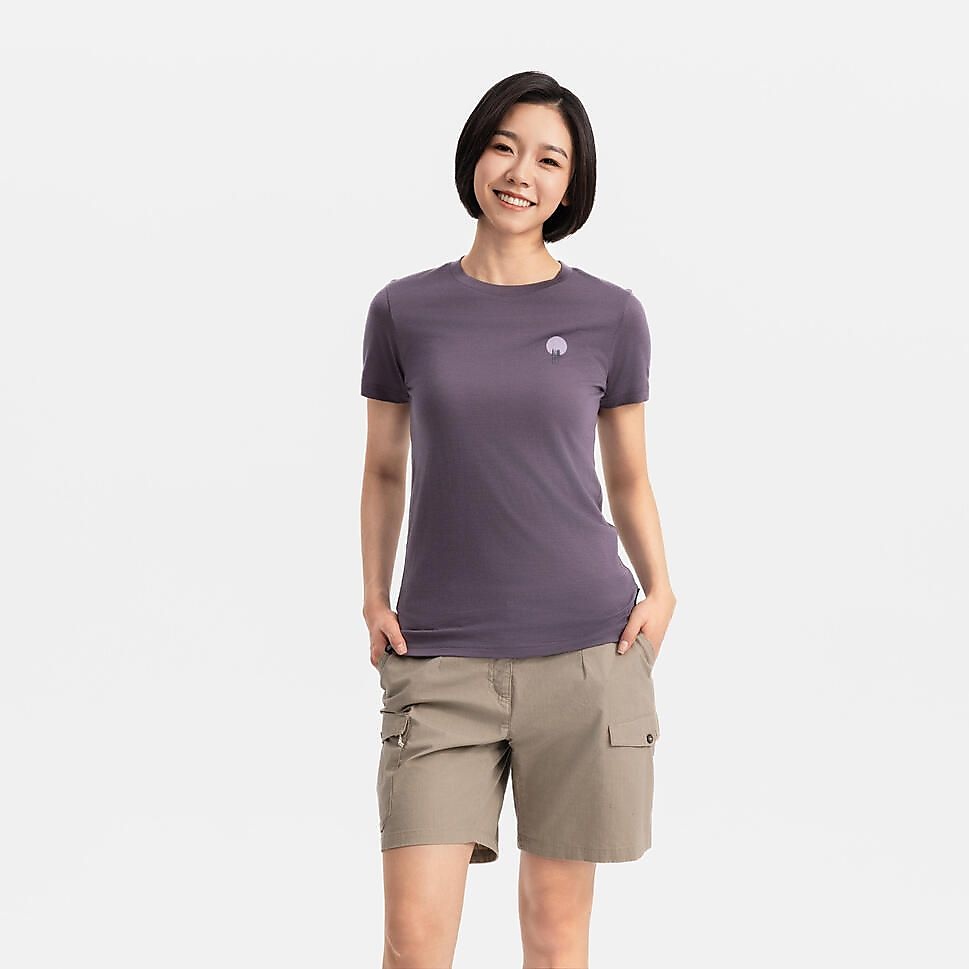 WOMENSトレッキング ウールTシャツ