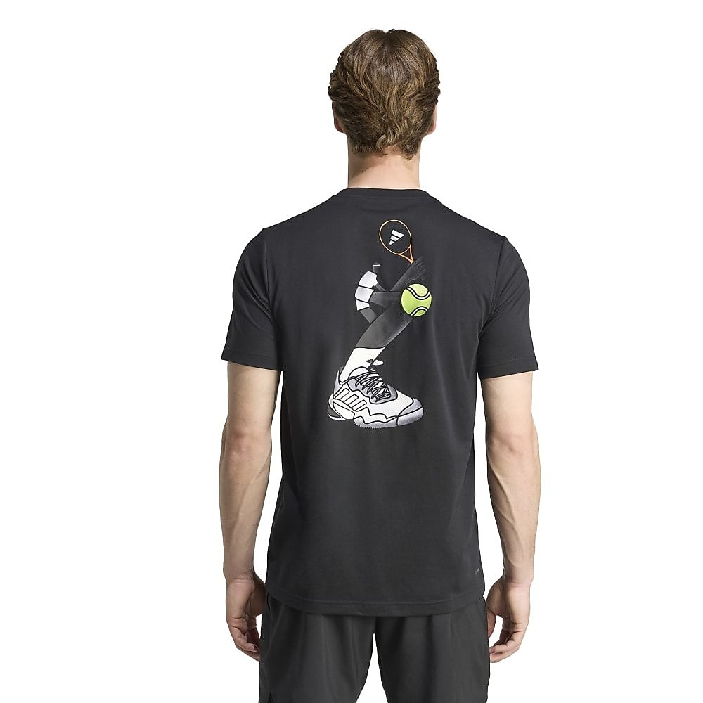 MTENNISBARRICADEグラフィックTシャツ