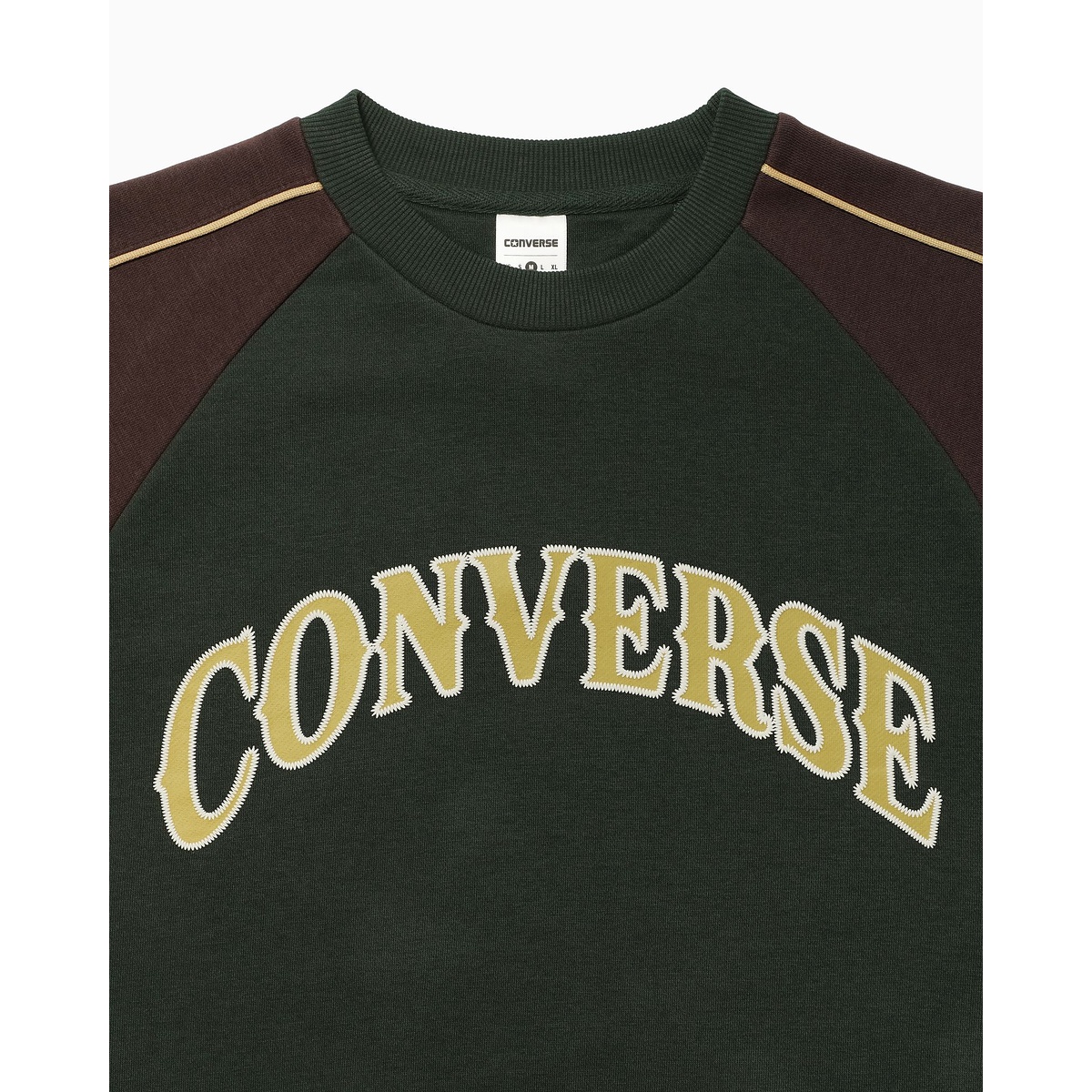 COLOR BLOCK SWEAT CREW TOP LADIES