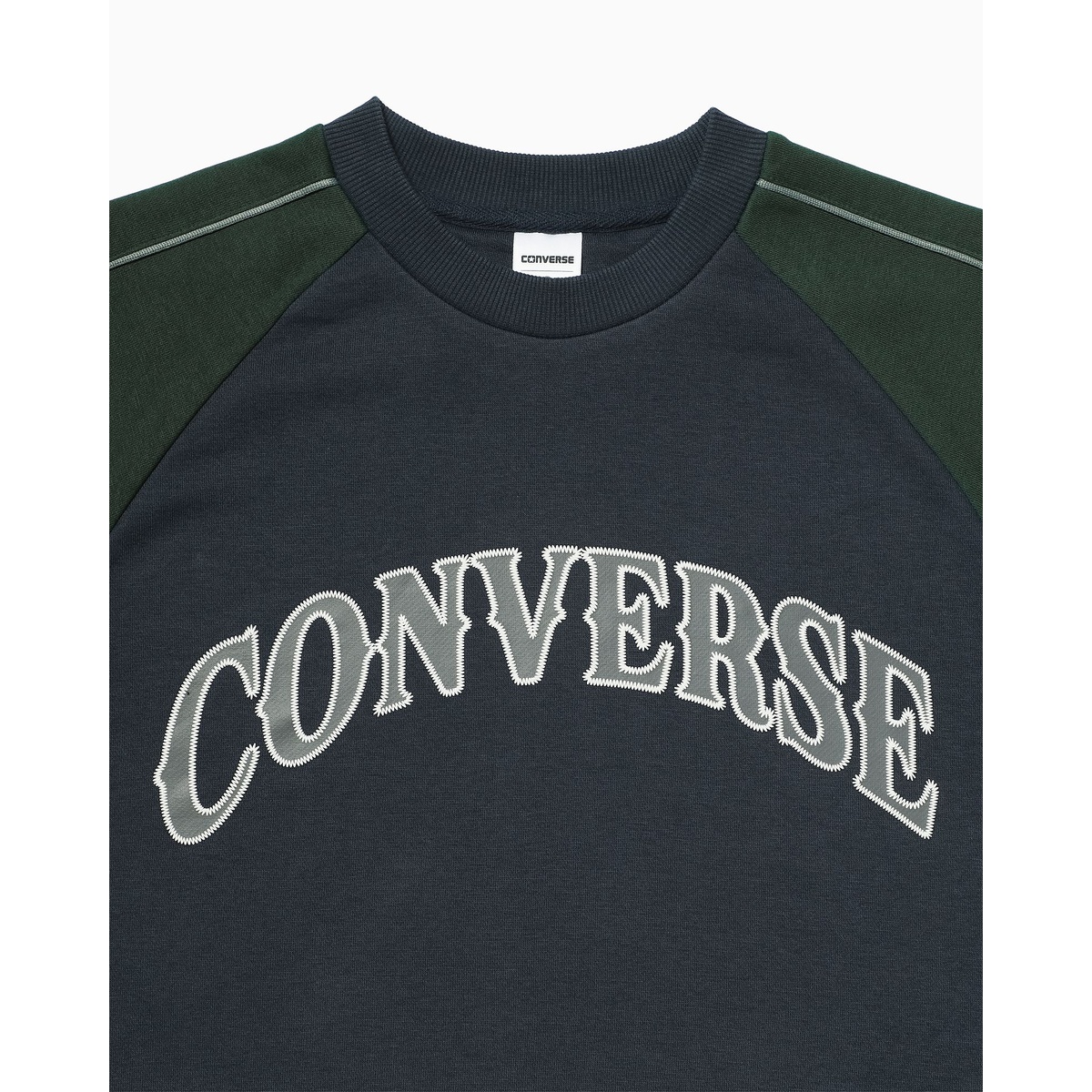 COLOR BLOCK SWEAT CREW TOP LADIES