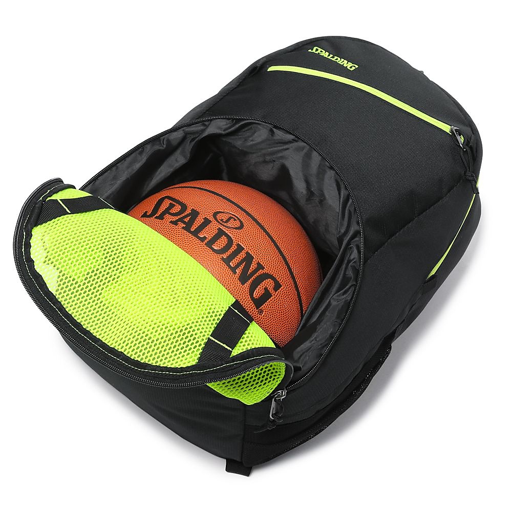 ハーフデイ ブリーズ ブラック×ライムグリーン