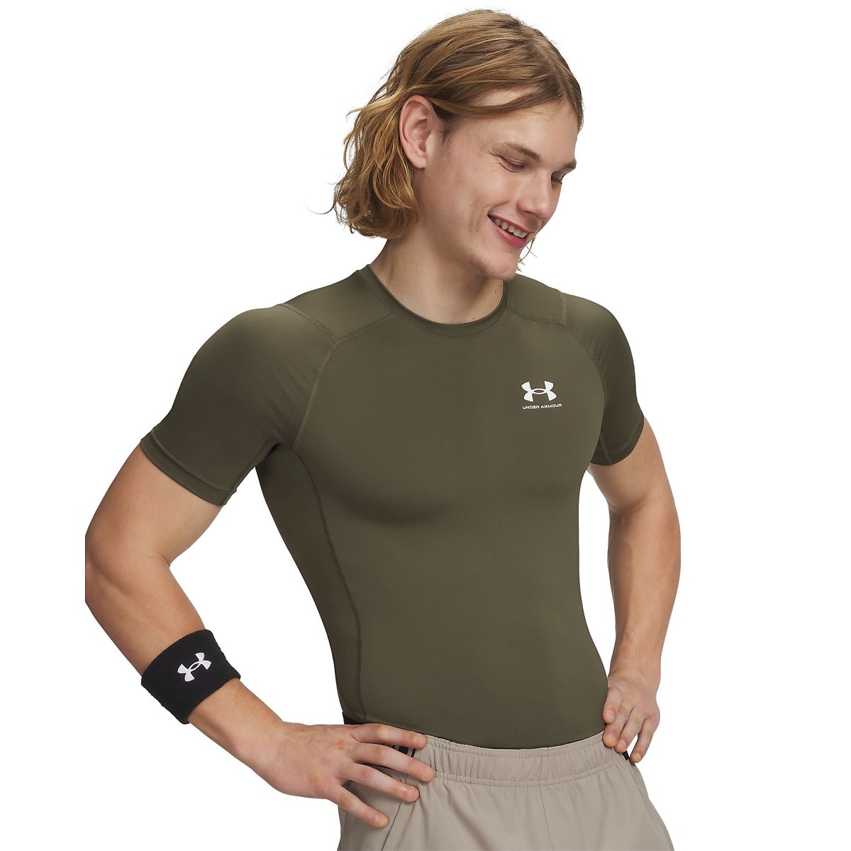 UA HEATGEAR ARMOUR COMPRESSION SHORT SLEEVE SHIRT