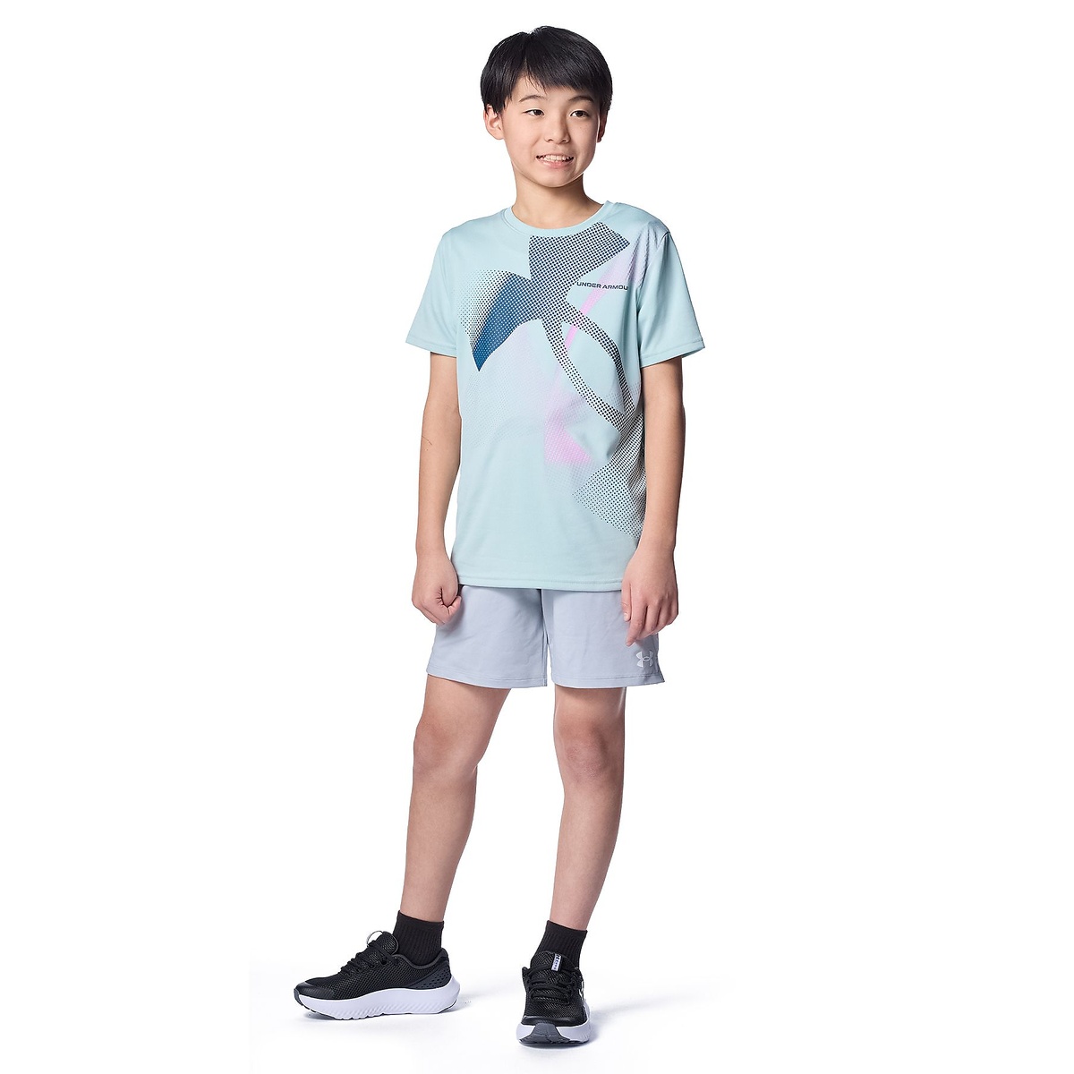 UA TECH SUPER BIG LOGO SHORT SLEEVE T-SHIRT