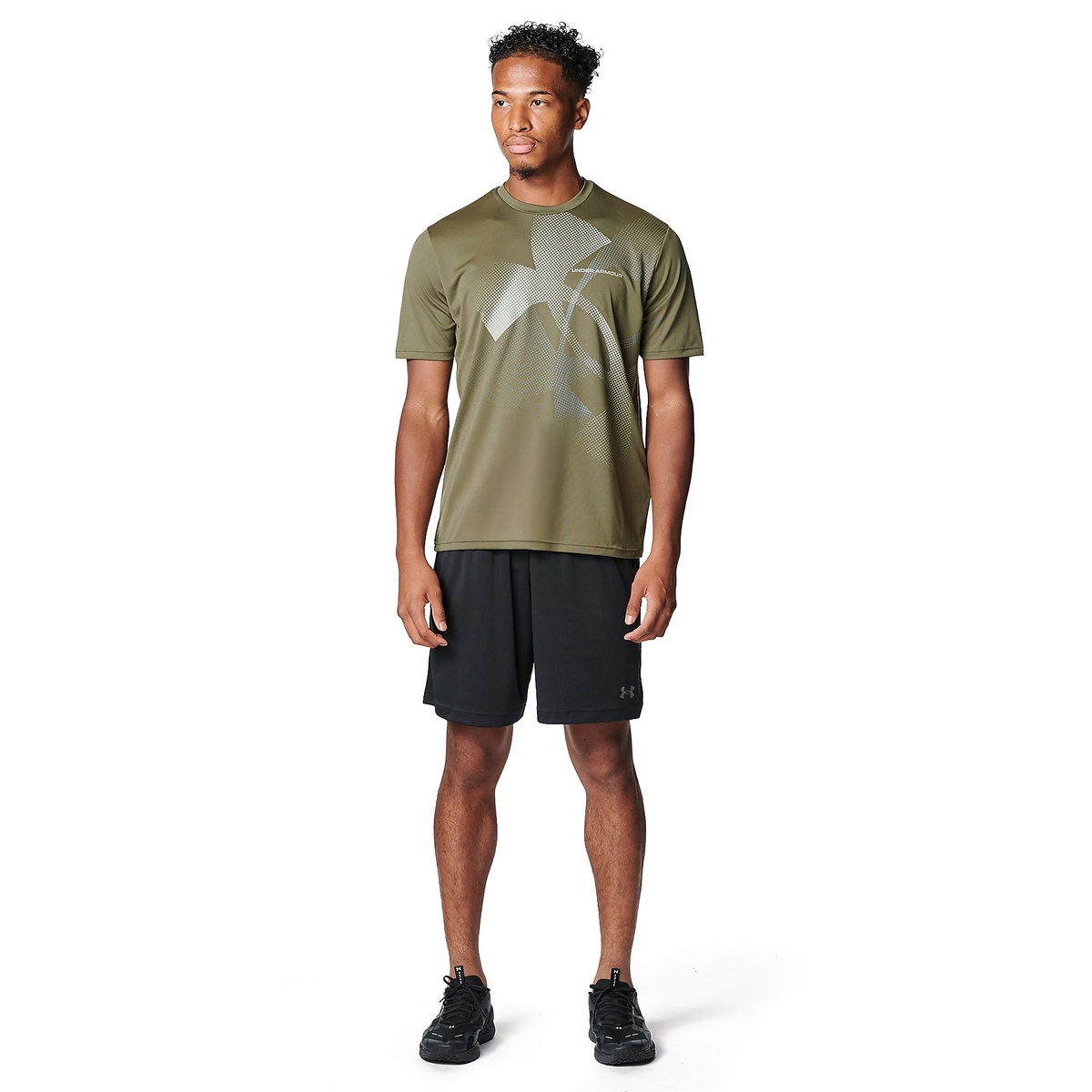 UA TECH XL LOGO SHORT SLEEVE T-SHIRT