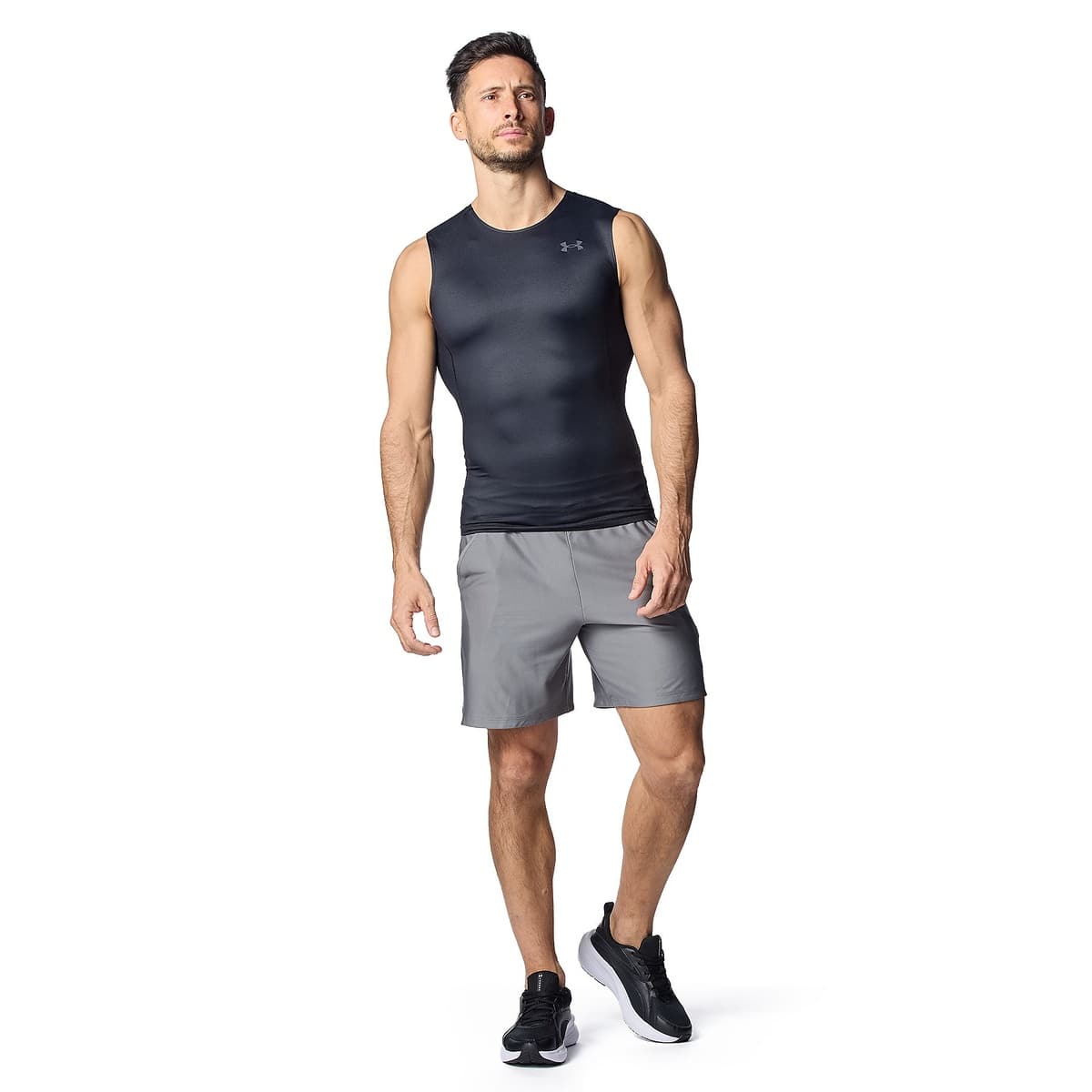 UA COOL COMPRESSION SLEEVELESS SHIRT