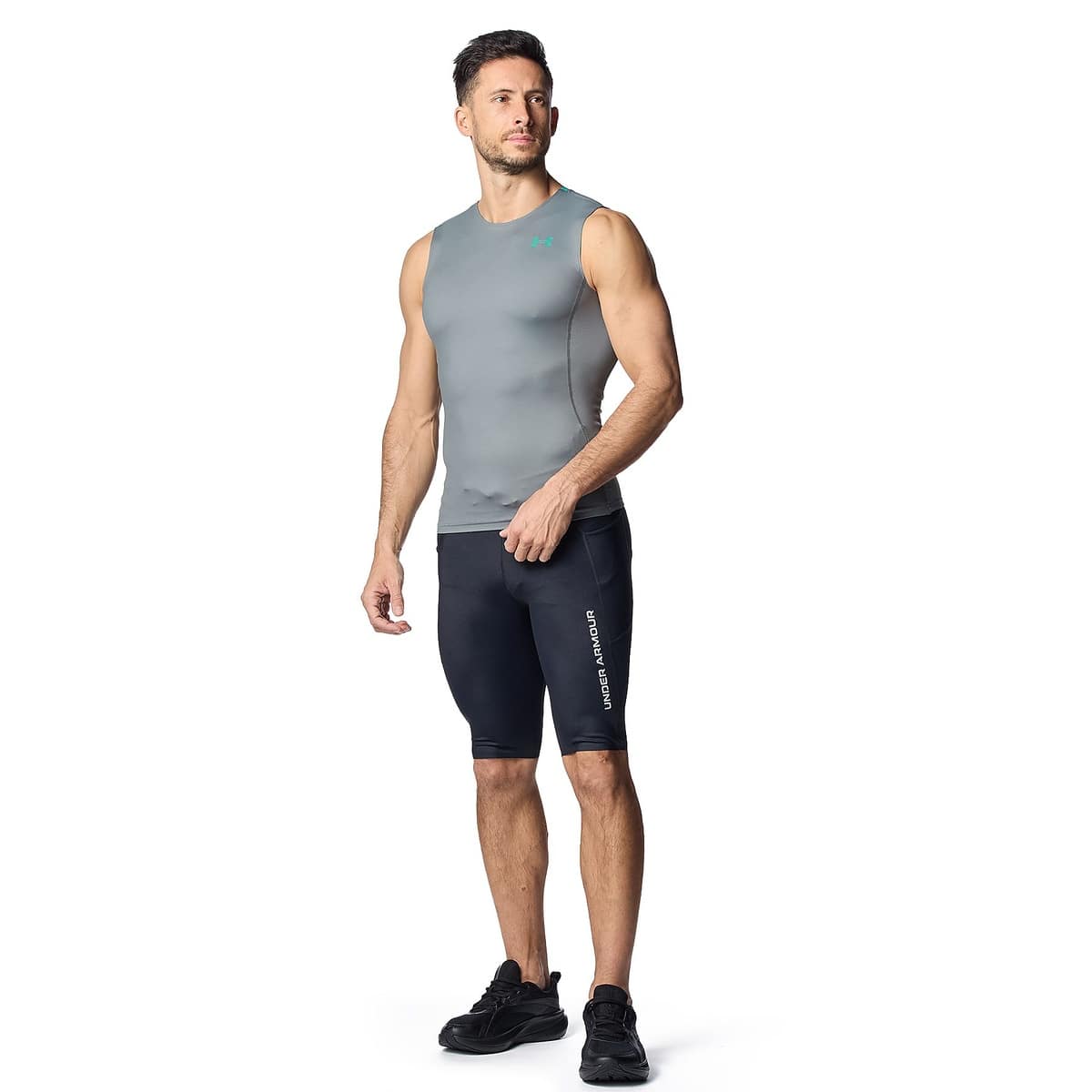 UA COOL COMPRESSION SLEEVELESS SHIRT