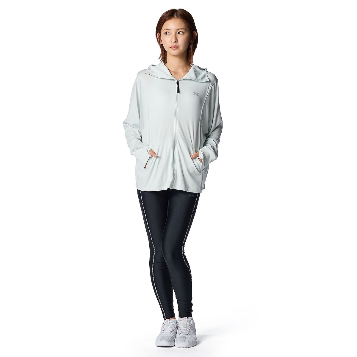 UA UV PROTECTION LONG SLEEVE HOODIE