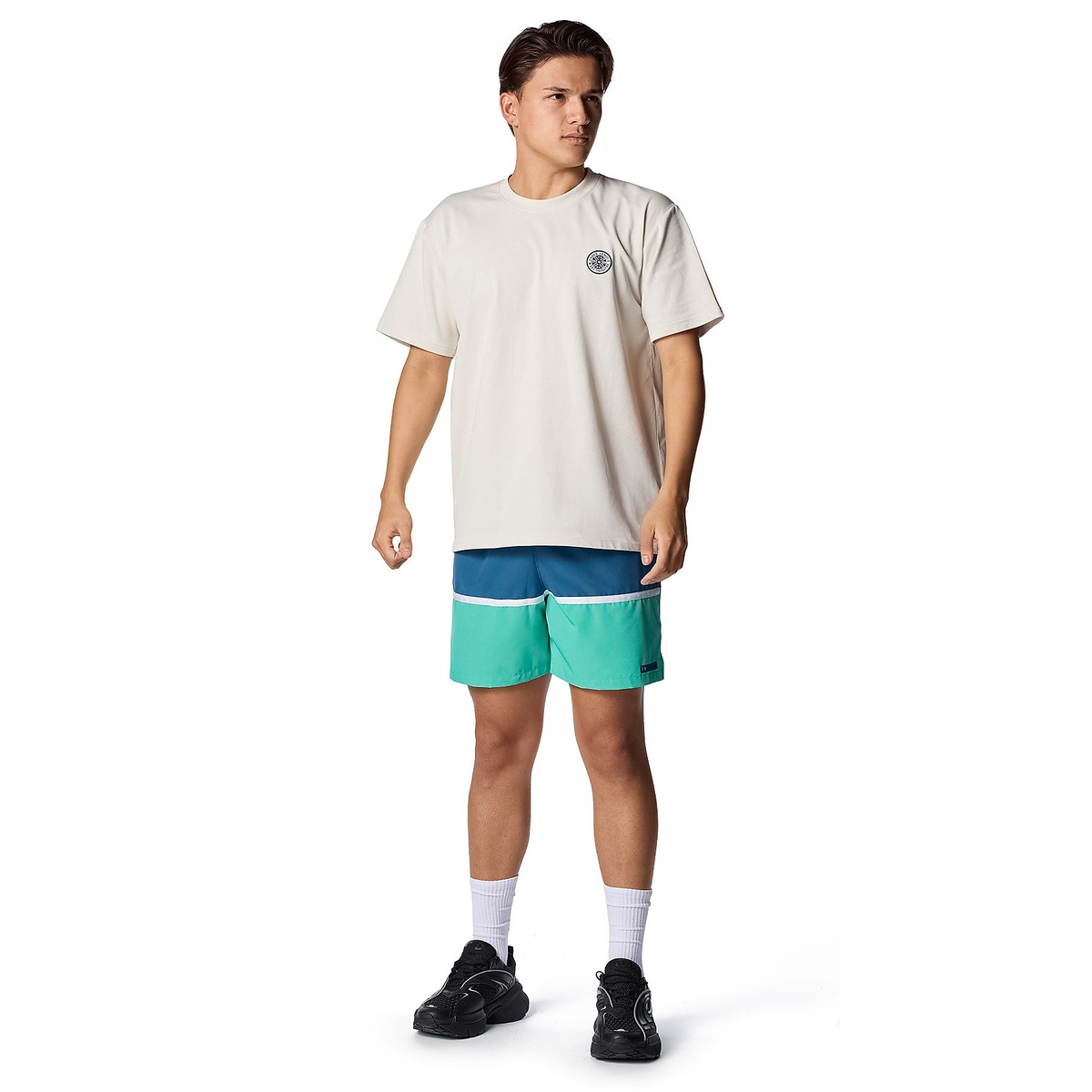 UA HEAVYWEIGHT PATCH SHORT SLEEVE T-SHIRT