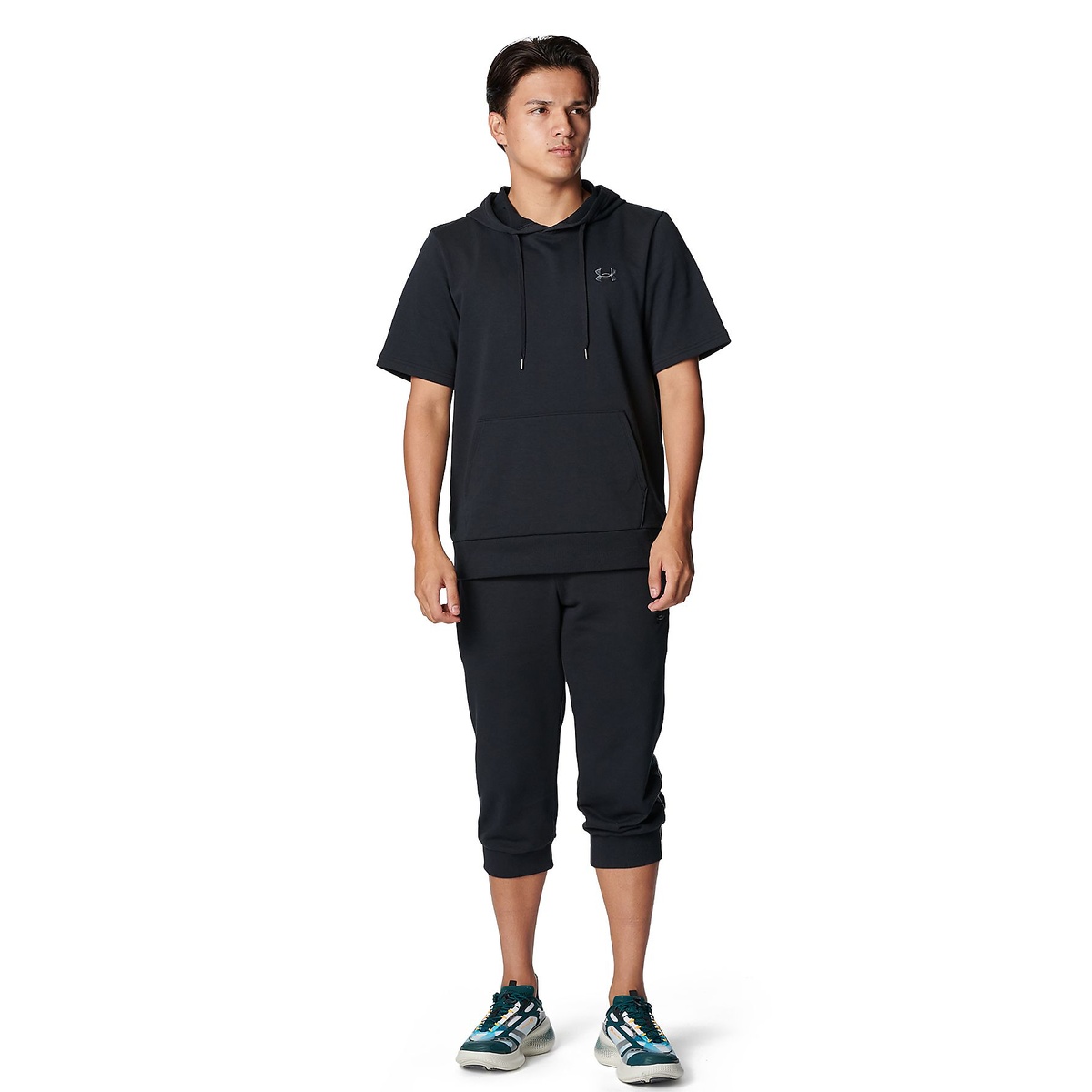 UA RIVAL LIGHTWEIGHT TERRY 3/4 PANTS