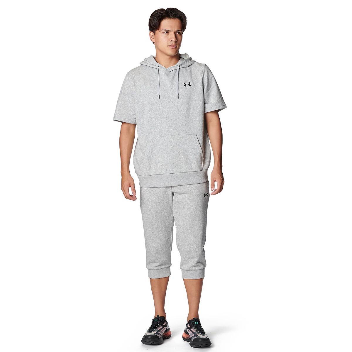 UA RIVAL LIGHTWEIGHT TERRY 3/4 PANTS