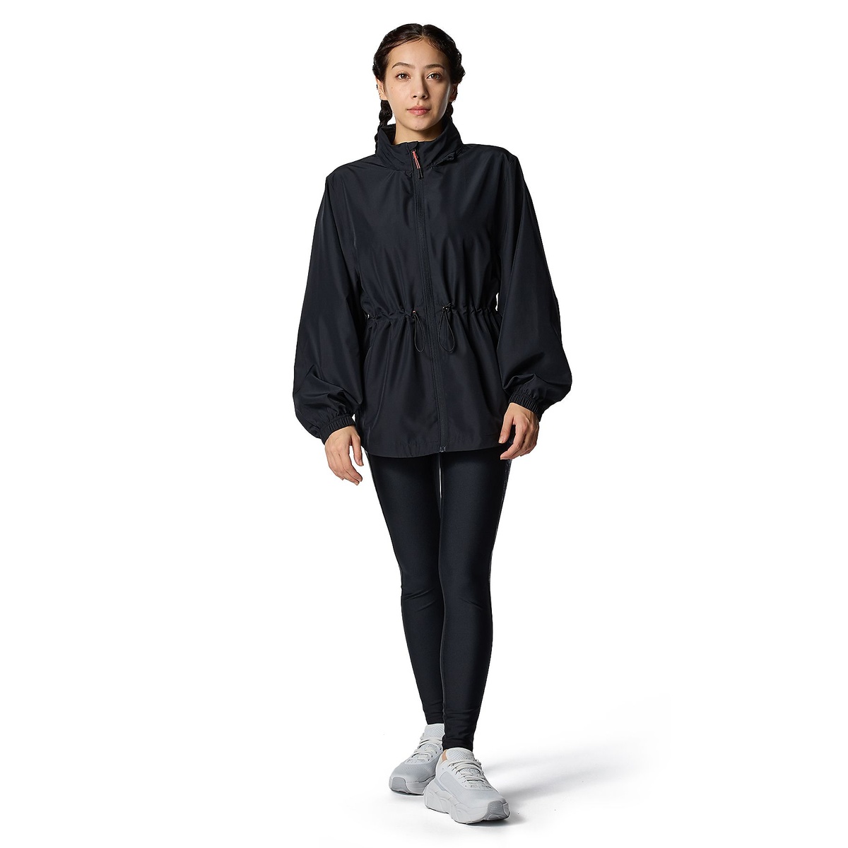 UA WOVEN FULLZIP HOODIE