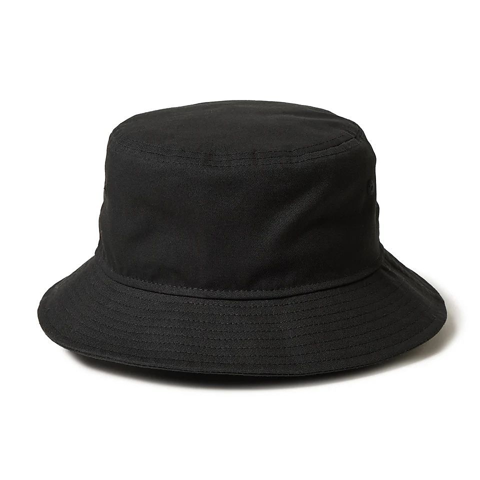 BUCKET-01 WOVEN PATCH BLK