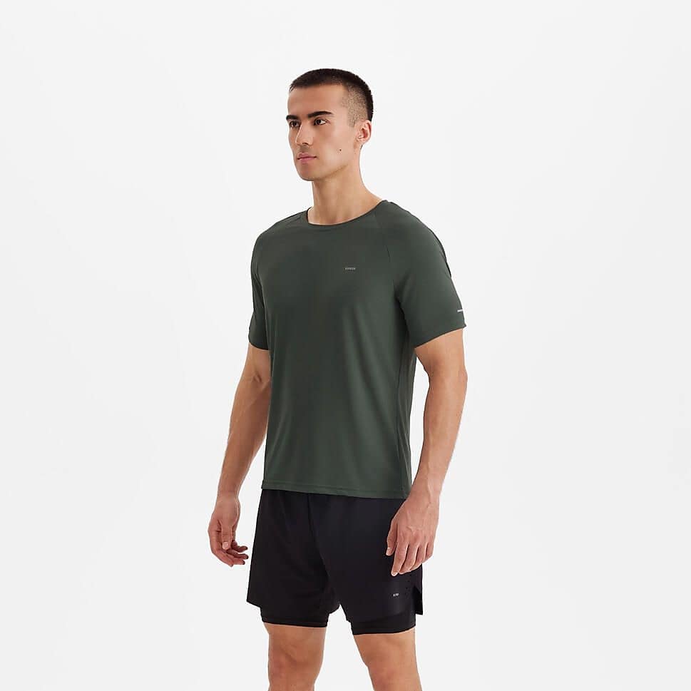 MENS TシャツRUN500 GRN