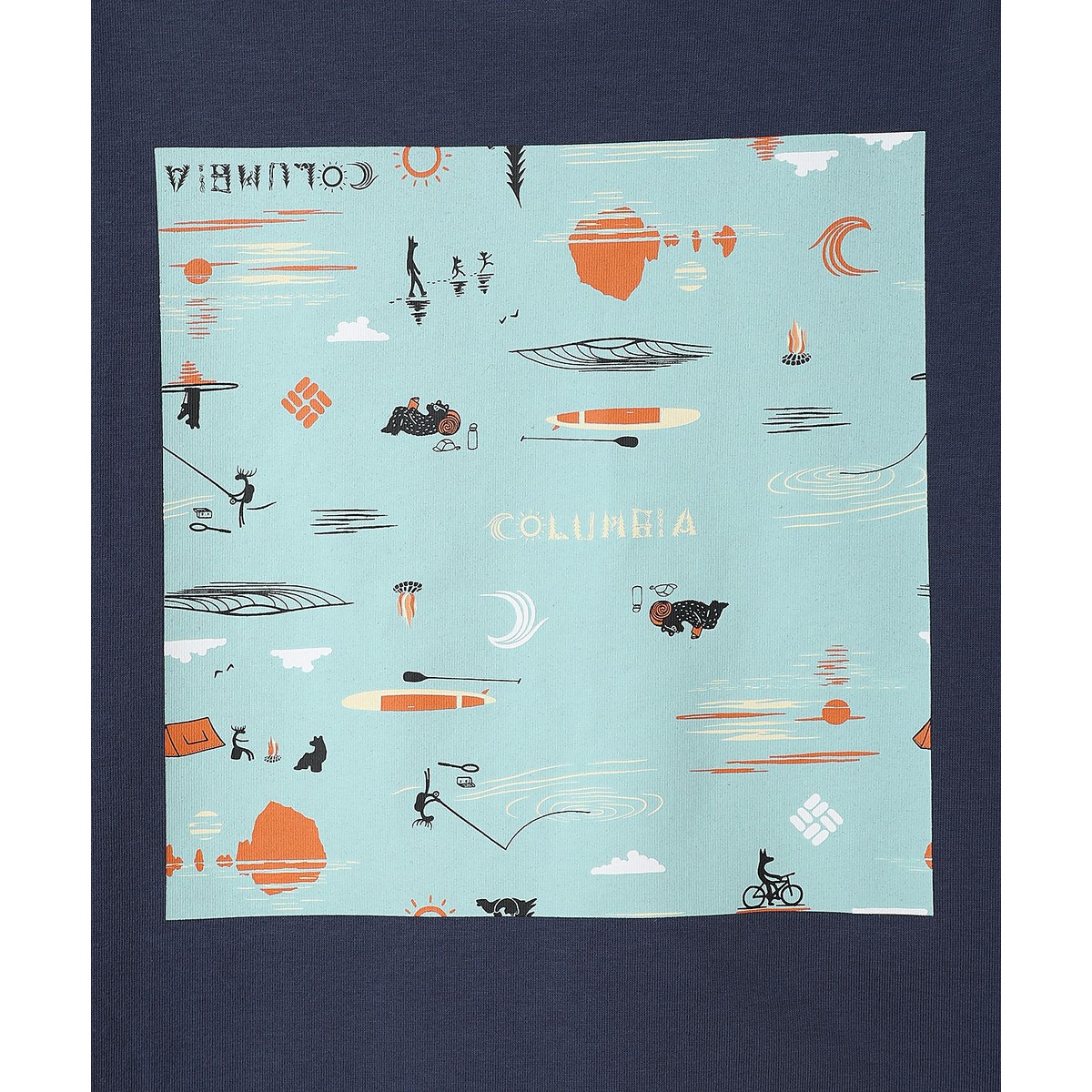 レイクトゥアベニューグラフィックロングスリーブTシャツ