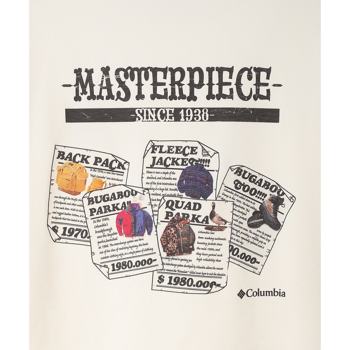 フォートモーニンググラフィックロングスリーブティー