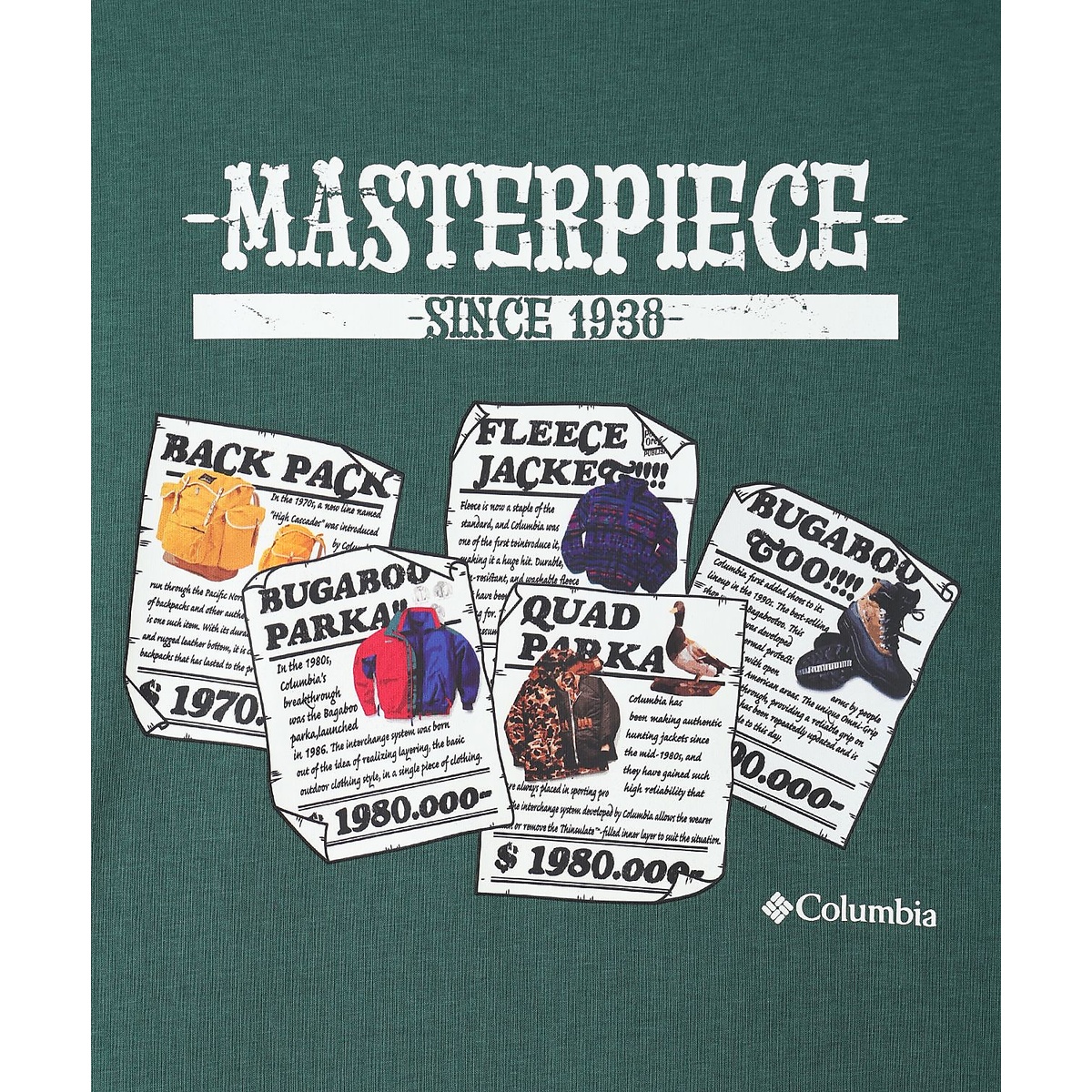 フォートモーニンググラフィックロングスリーブティー