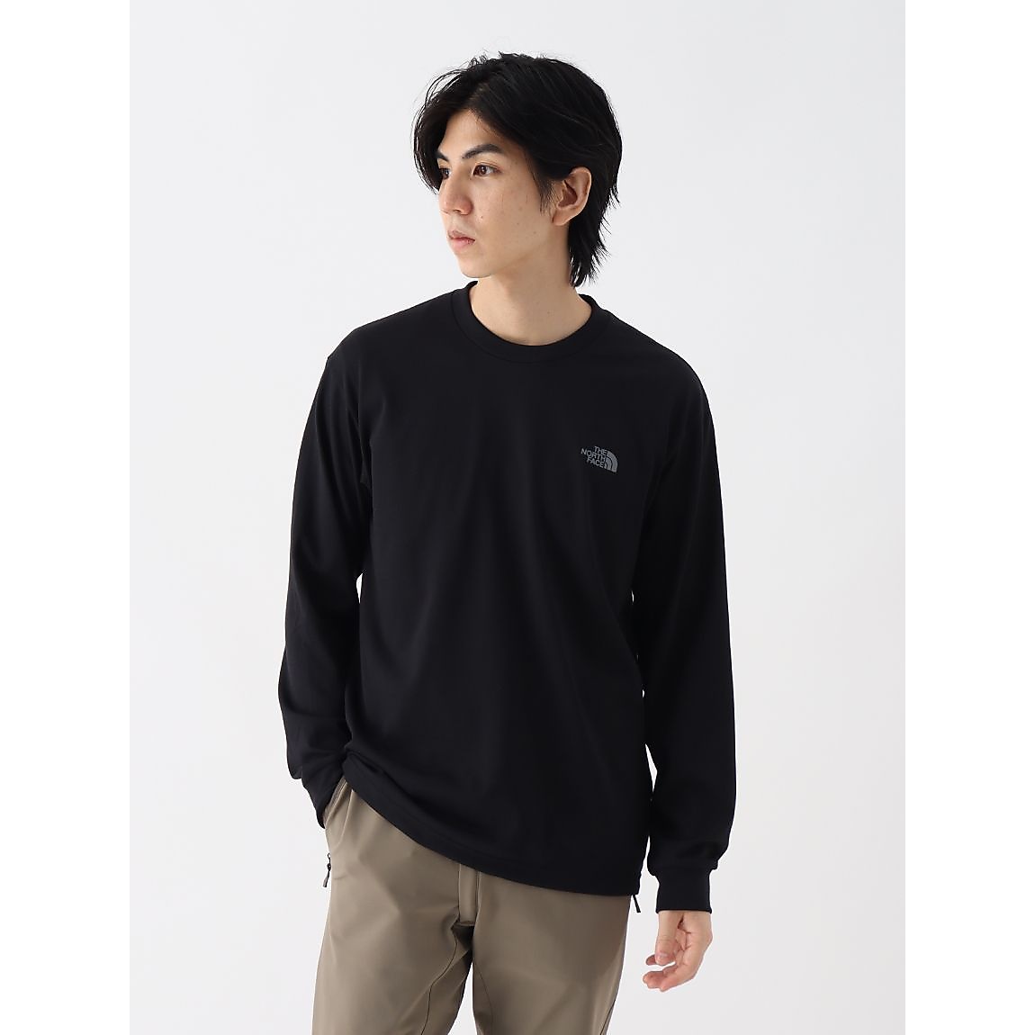 L/S BACK SQ LOGO T(L/SバックスクエアロゴT)