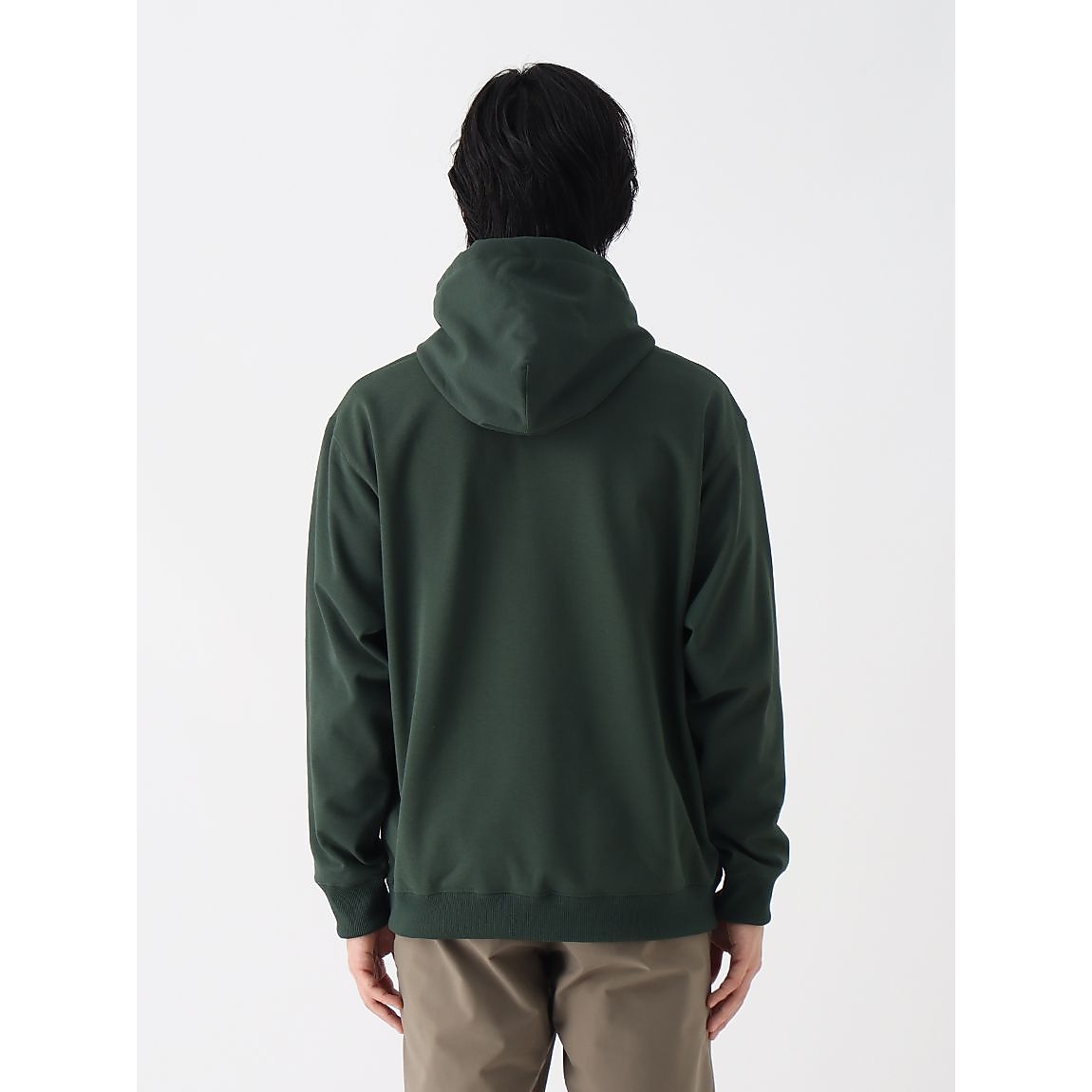 S LOGO HTR SWT HD(スモールロゴヘザースウェットフーディー)