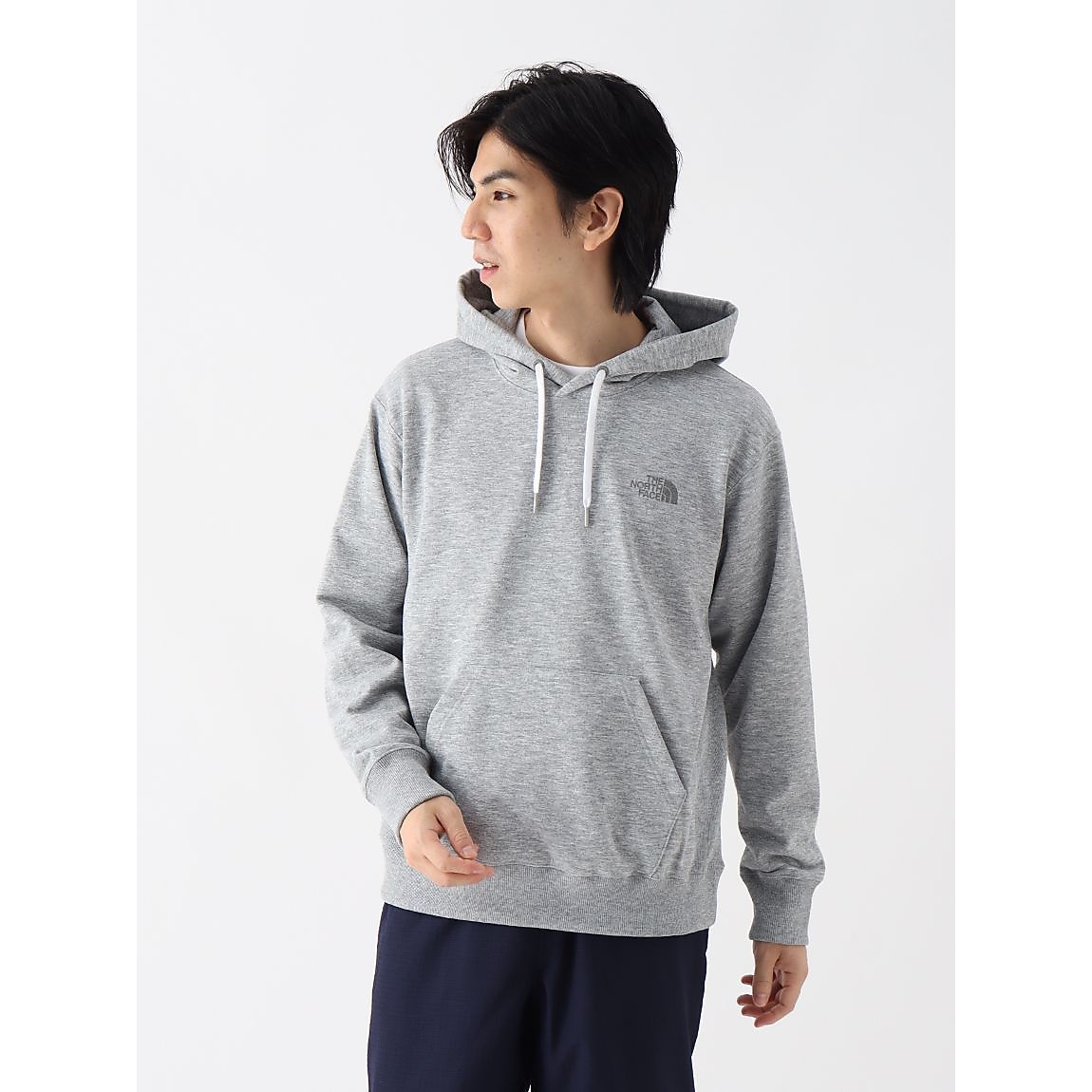 BACK SQ LG HOODIE(バックスクエロゴフーディー)