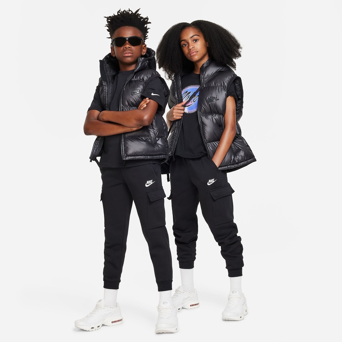 ナイキ YTH NSW クラブ フリース カーゴ パンツ LBR