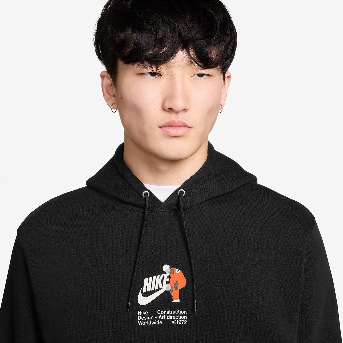 AS M NK CLUB BB HOODIE ICON BL