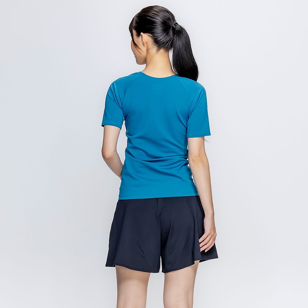 ナイキ SS26 【FLARE FIT SHORTS】半袖ジップ付きセパレーツ