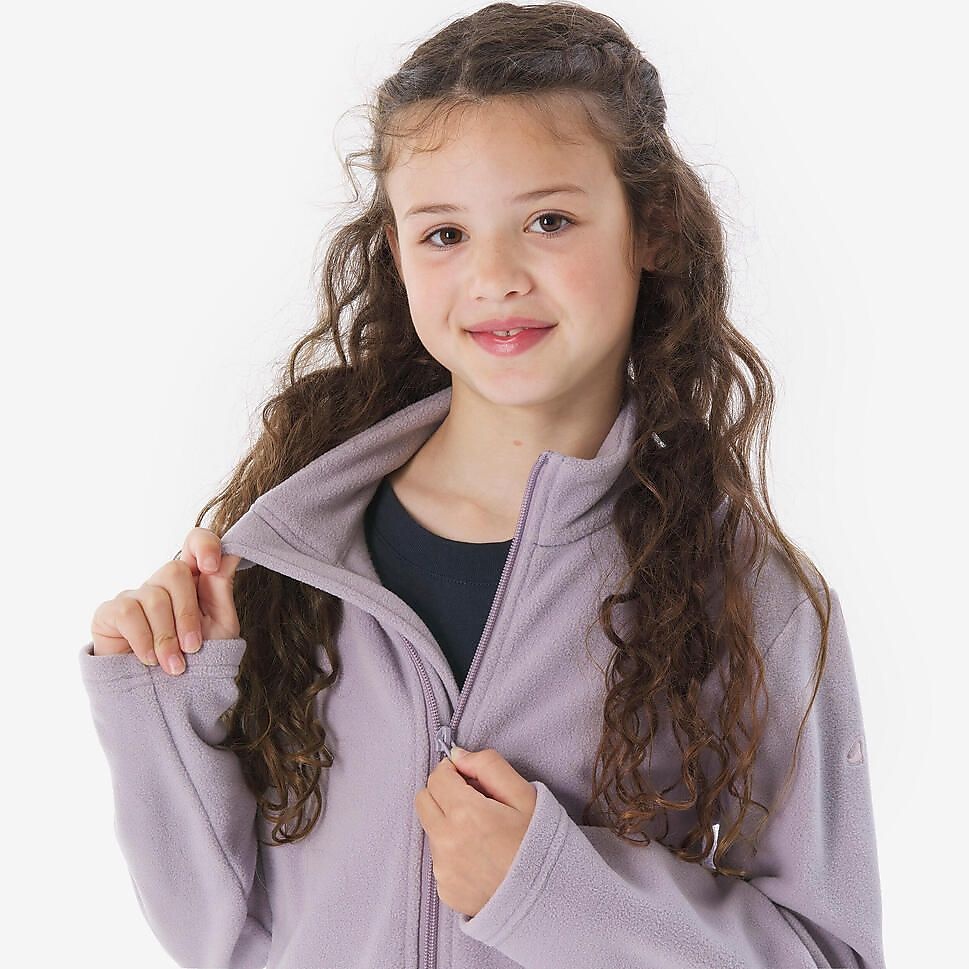 QUECHUAキッズフリースジャケットMH100 PPL