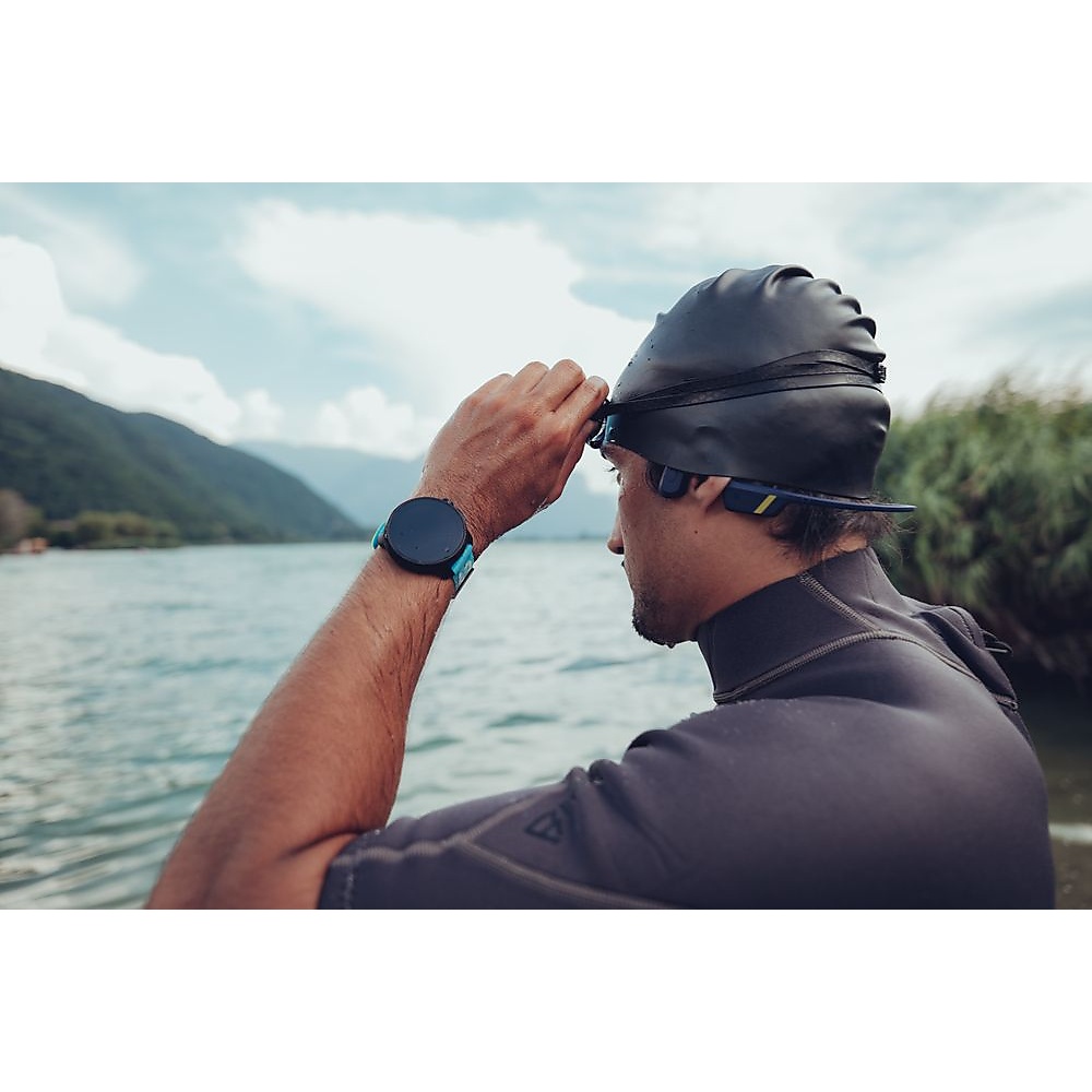 SUUNTO(スント骨伝導イヤホン)　AQUA　LIME　BLUE
