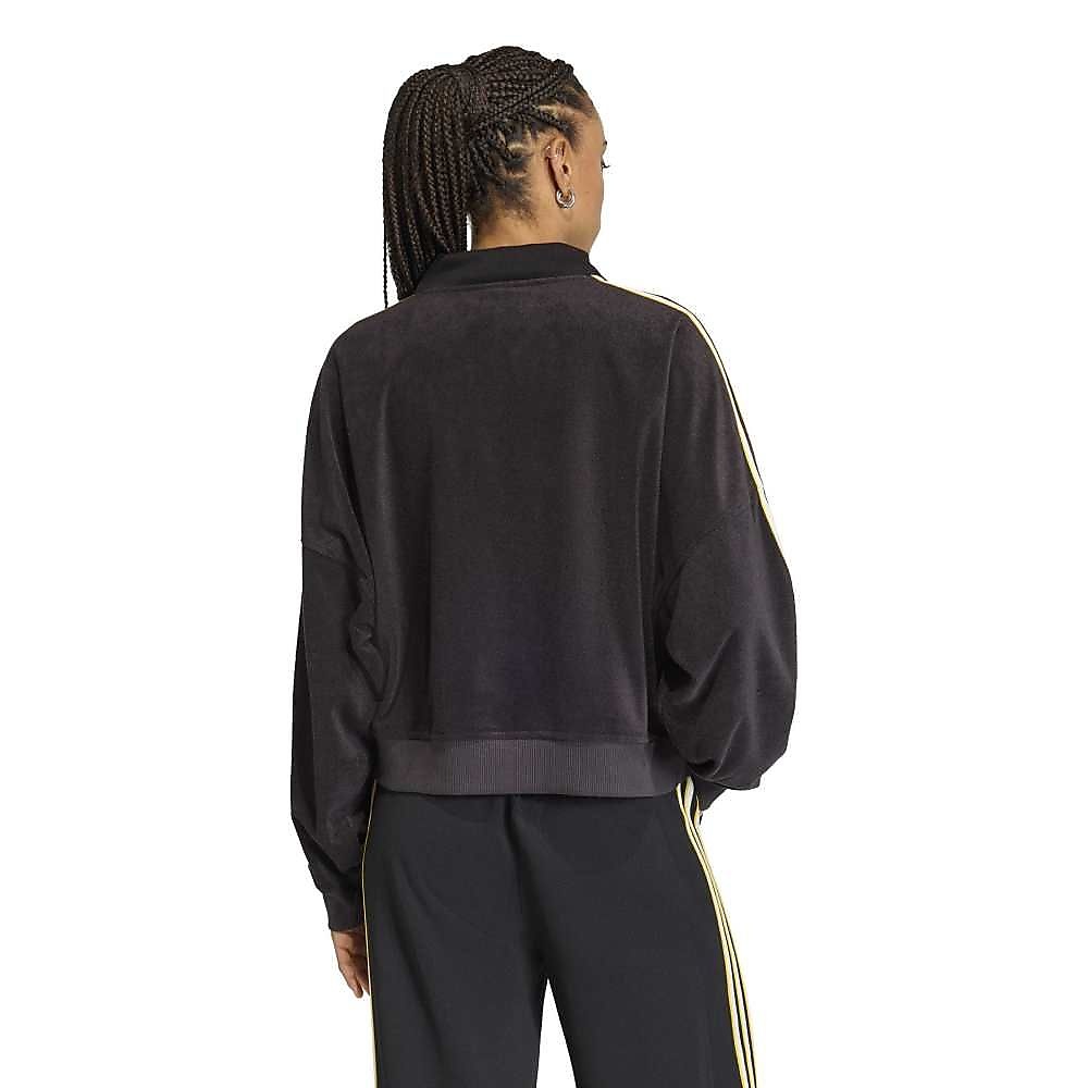 TERRY TOWEL V NECK LONG SLEEVES