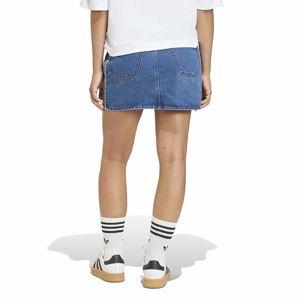 3 STRIPES SKIRT DENIM