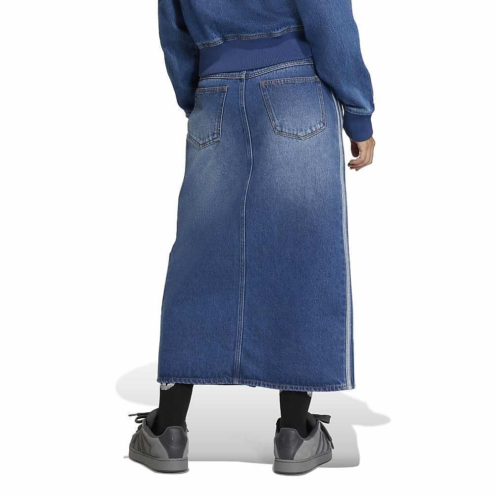 3 STRIPES PENICL SKIRT DENIM