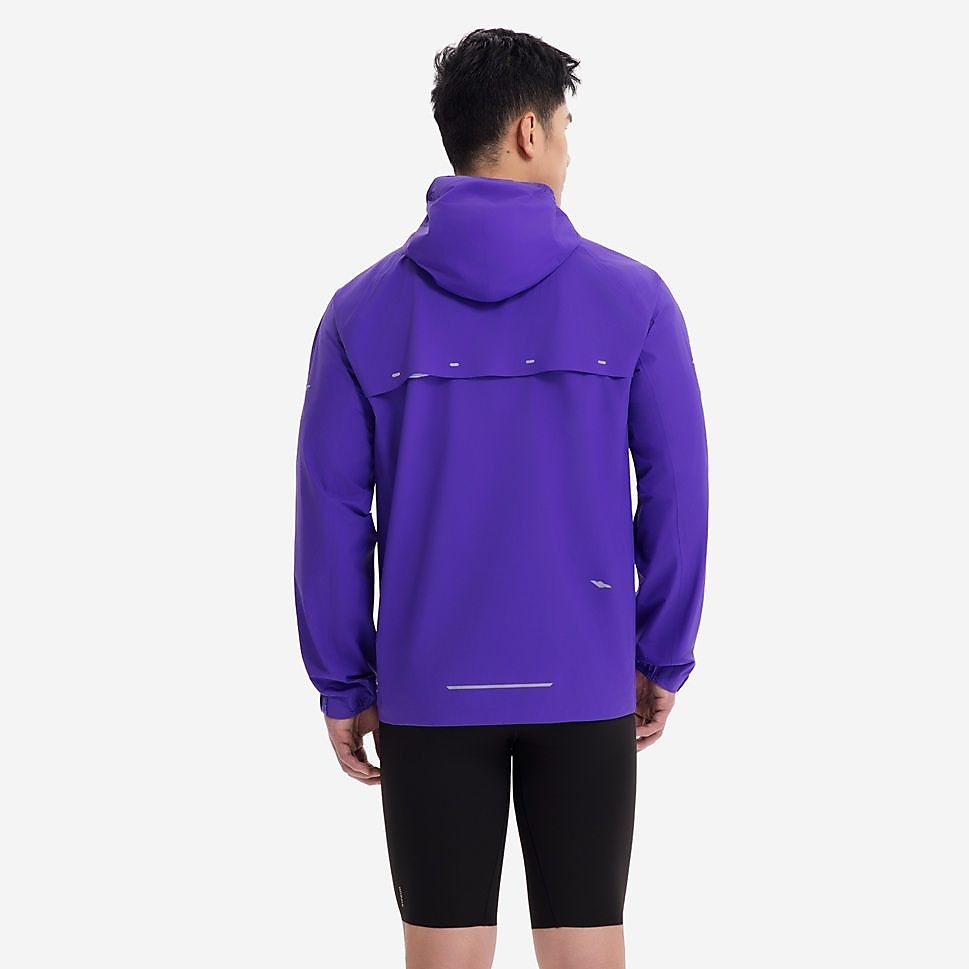 KIPRUNメンズ透湿性防水ジャケットRUN900 PPL