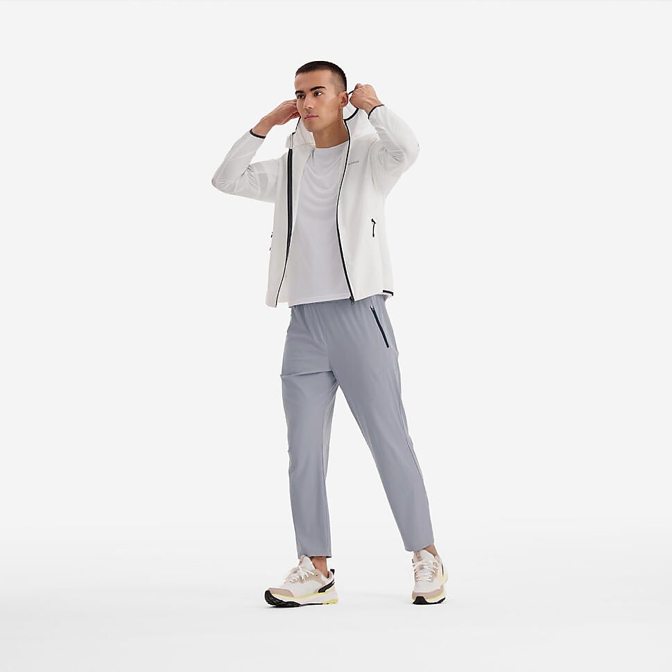 KIPRUNメンズ ウィンドブレーカーRUN100 WHT