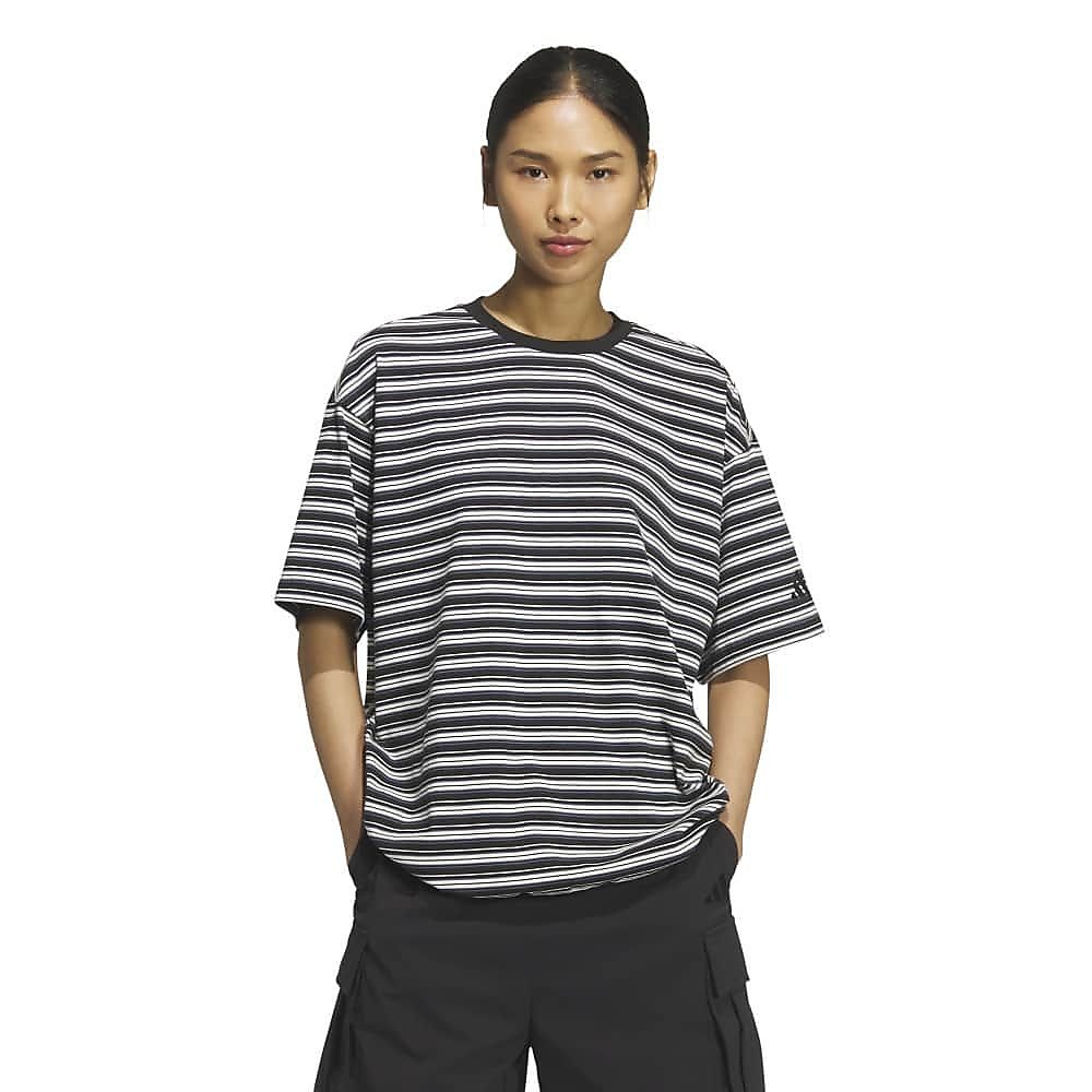 W STADIUM C マルチボーダー Tシャツ