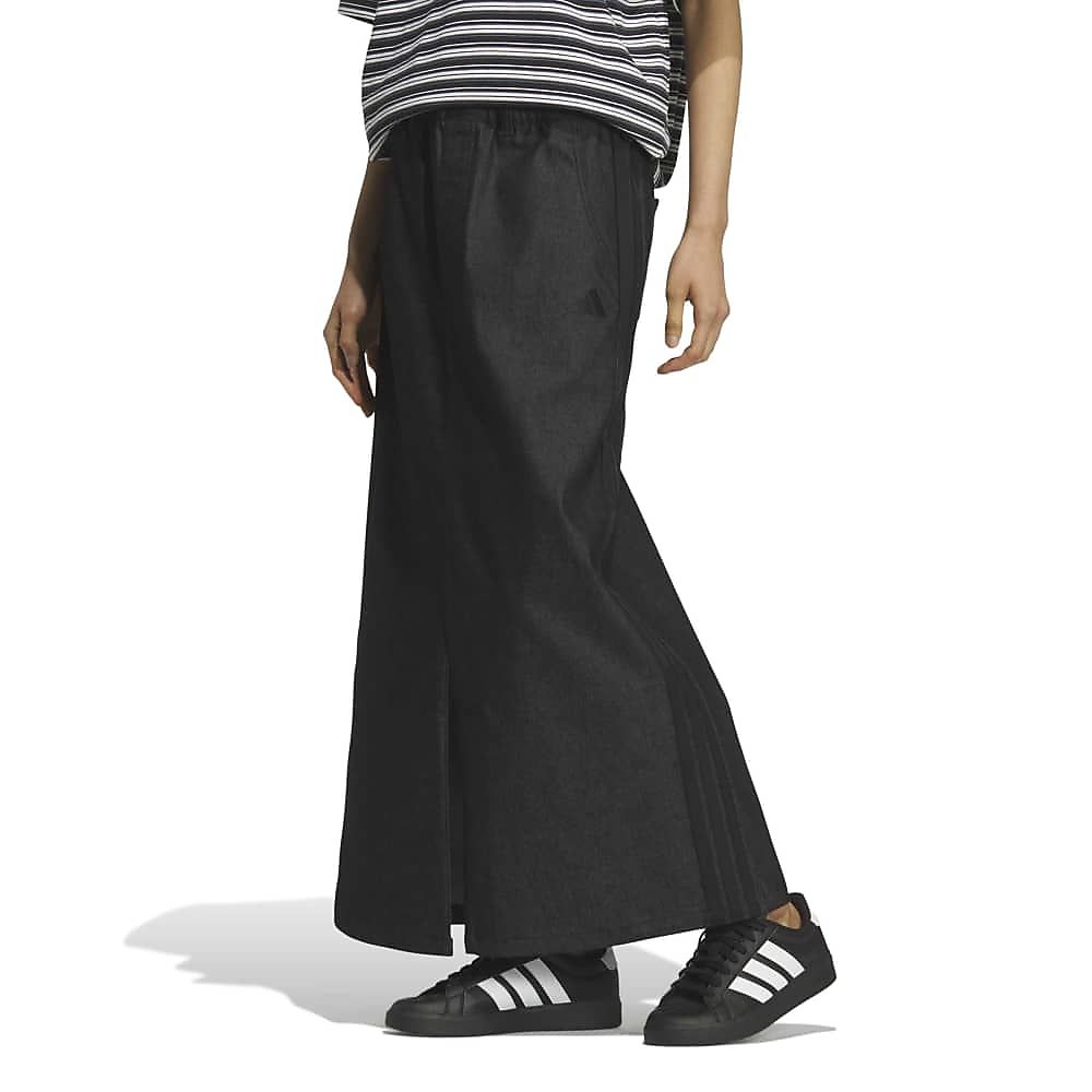 W STADIUM C ロングデニムスカート