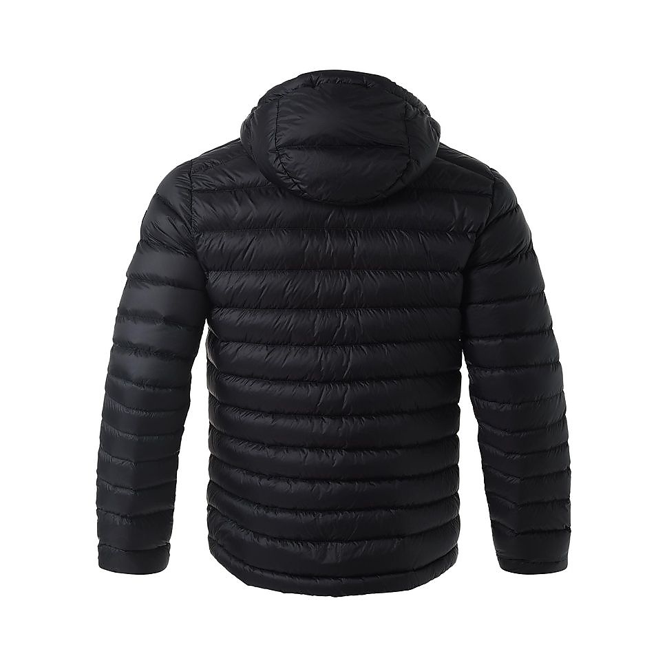 FORCLAZメンズダウンジャケット フード付きTREK500 BLK
