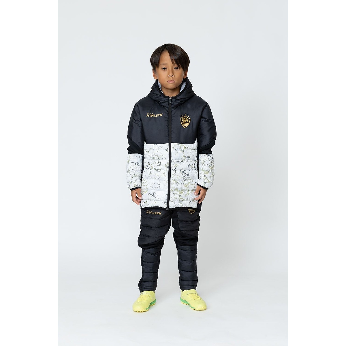 FCA　中綿ウォームアップジャケット Jr