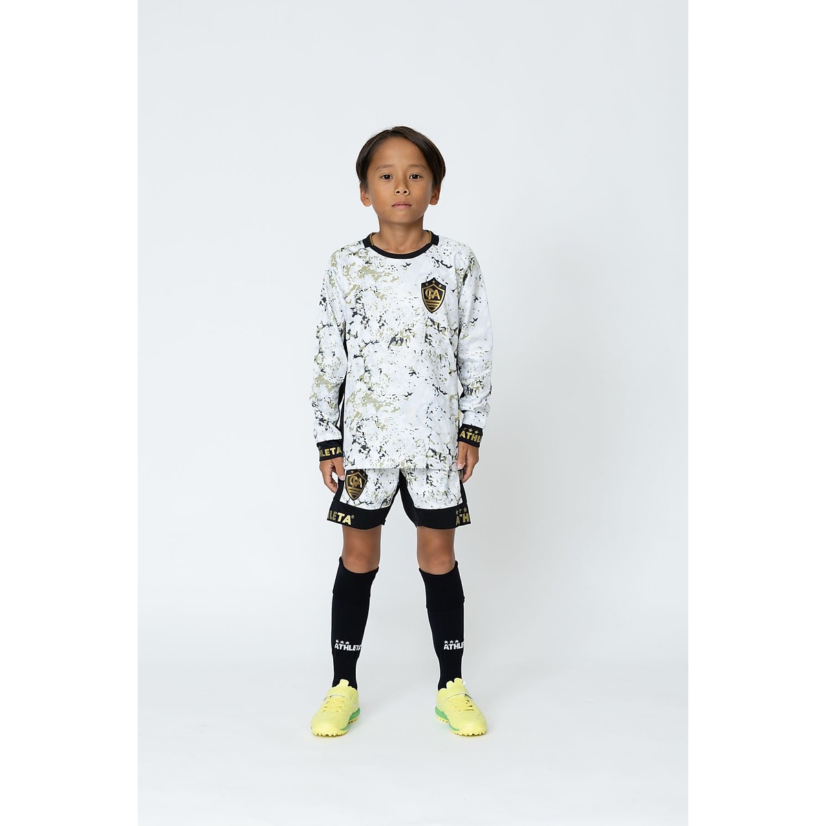 FCA　長袖グラフィックプラクティスシャツ Jr